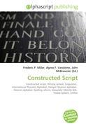 Constructed Script