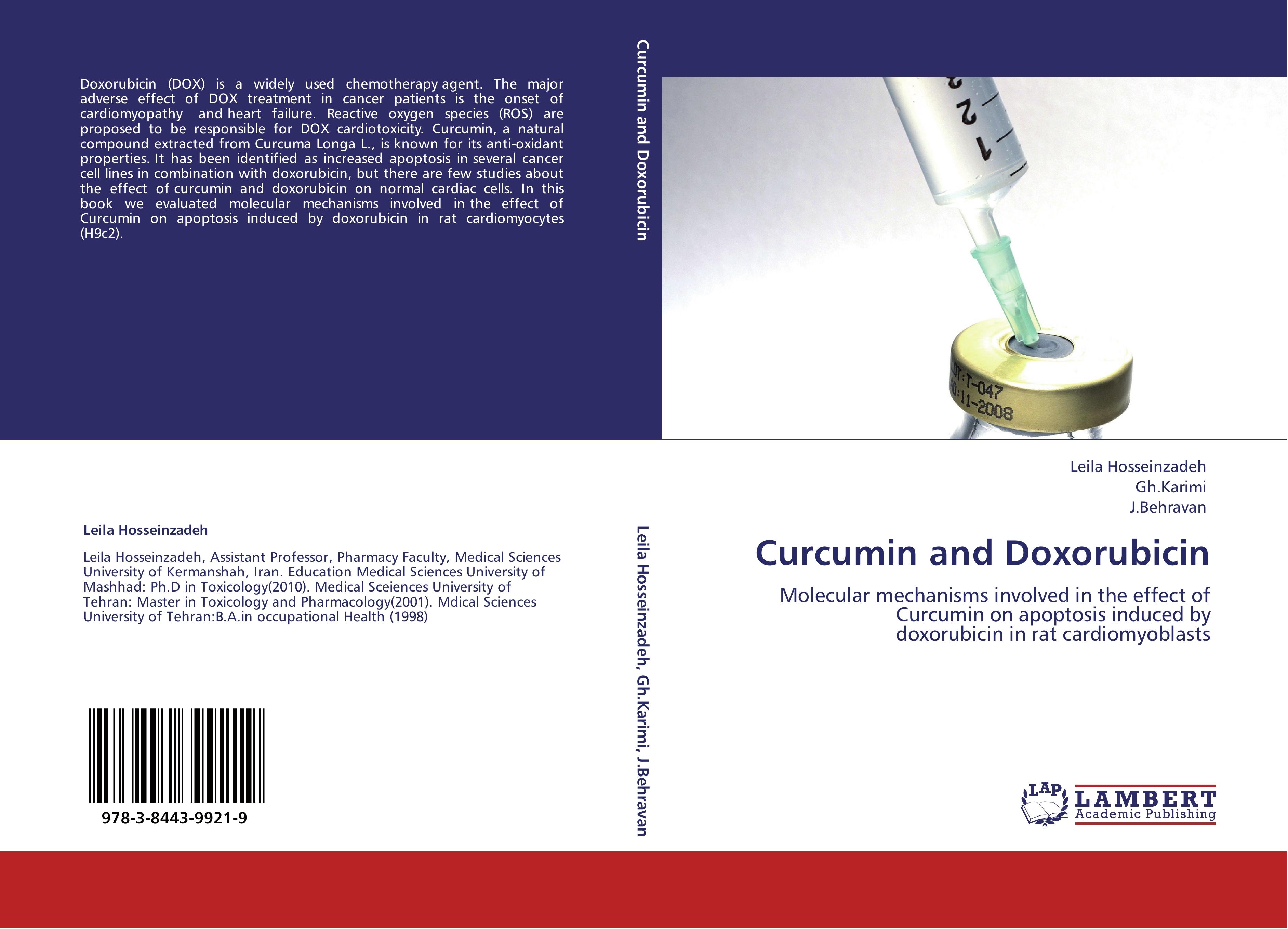 Curcumin and Doxorubicin - Leila Hosseinzadeh . Gh.Karimi . J.Behravan