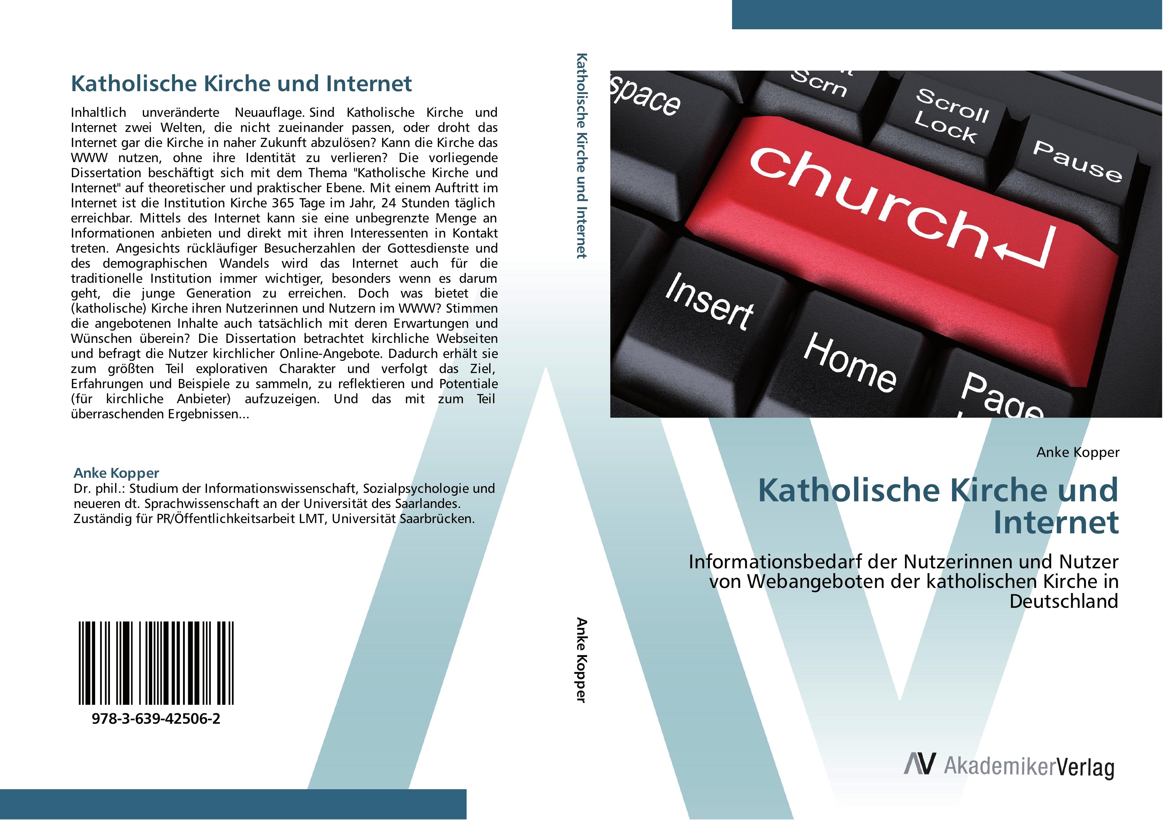 Katholische Kirche und Internet - Anke Kopper