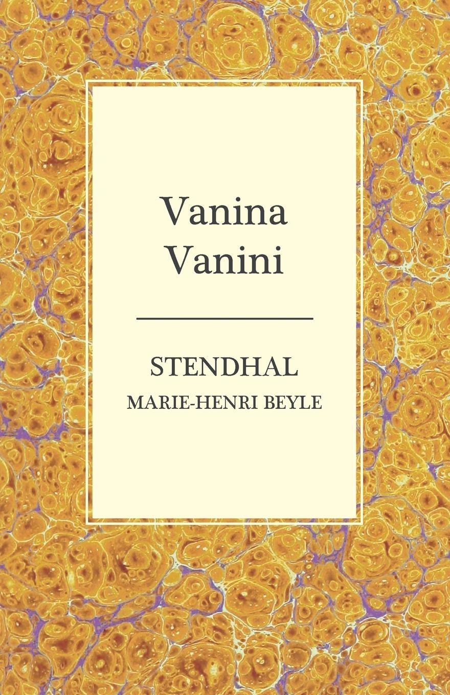 Vanina Vanini - Stendhal, Marie-Henri Beyle