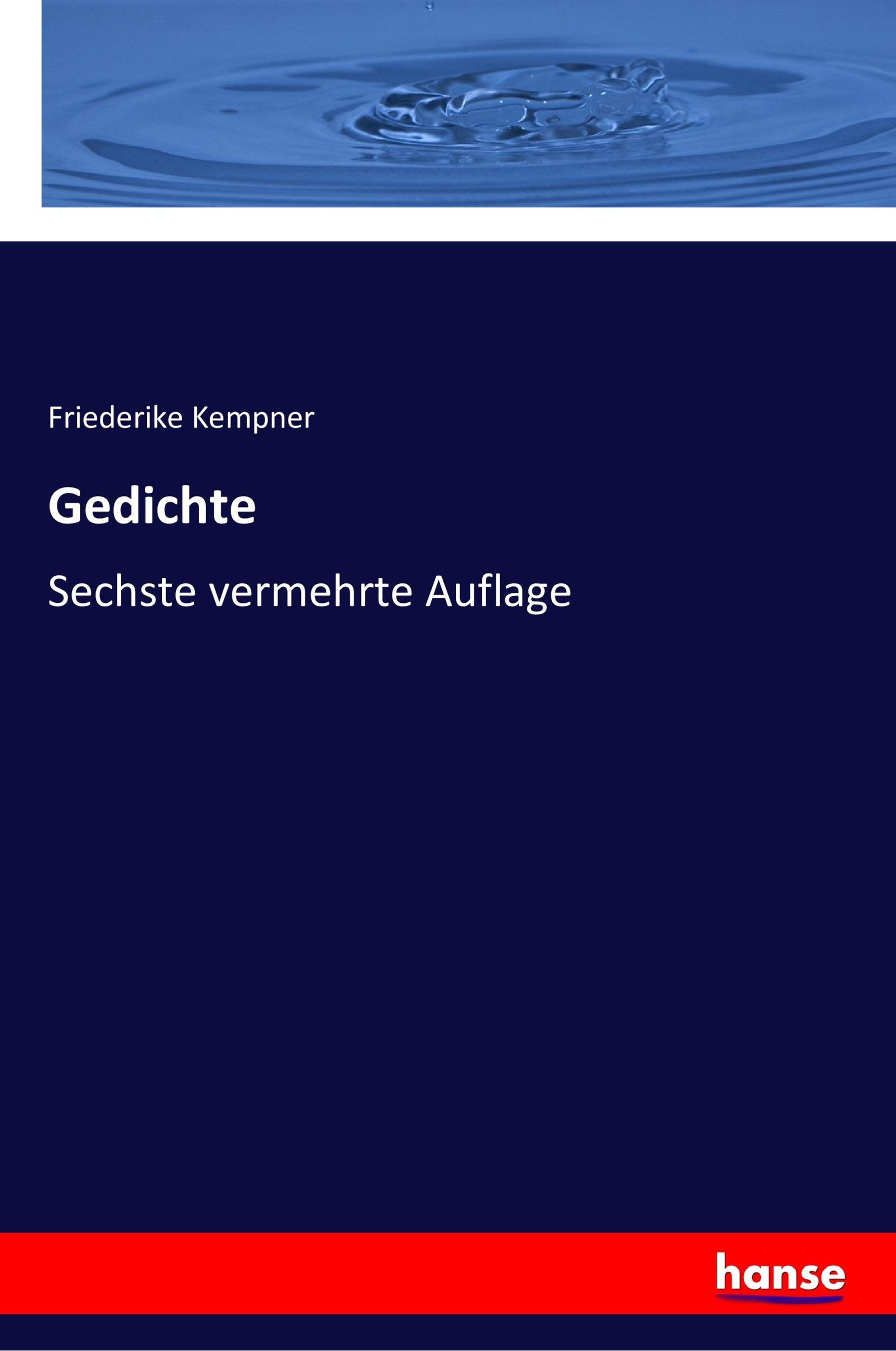 Gedichte - Kempner, Friederike