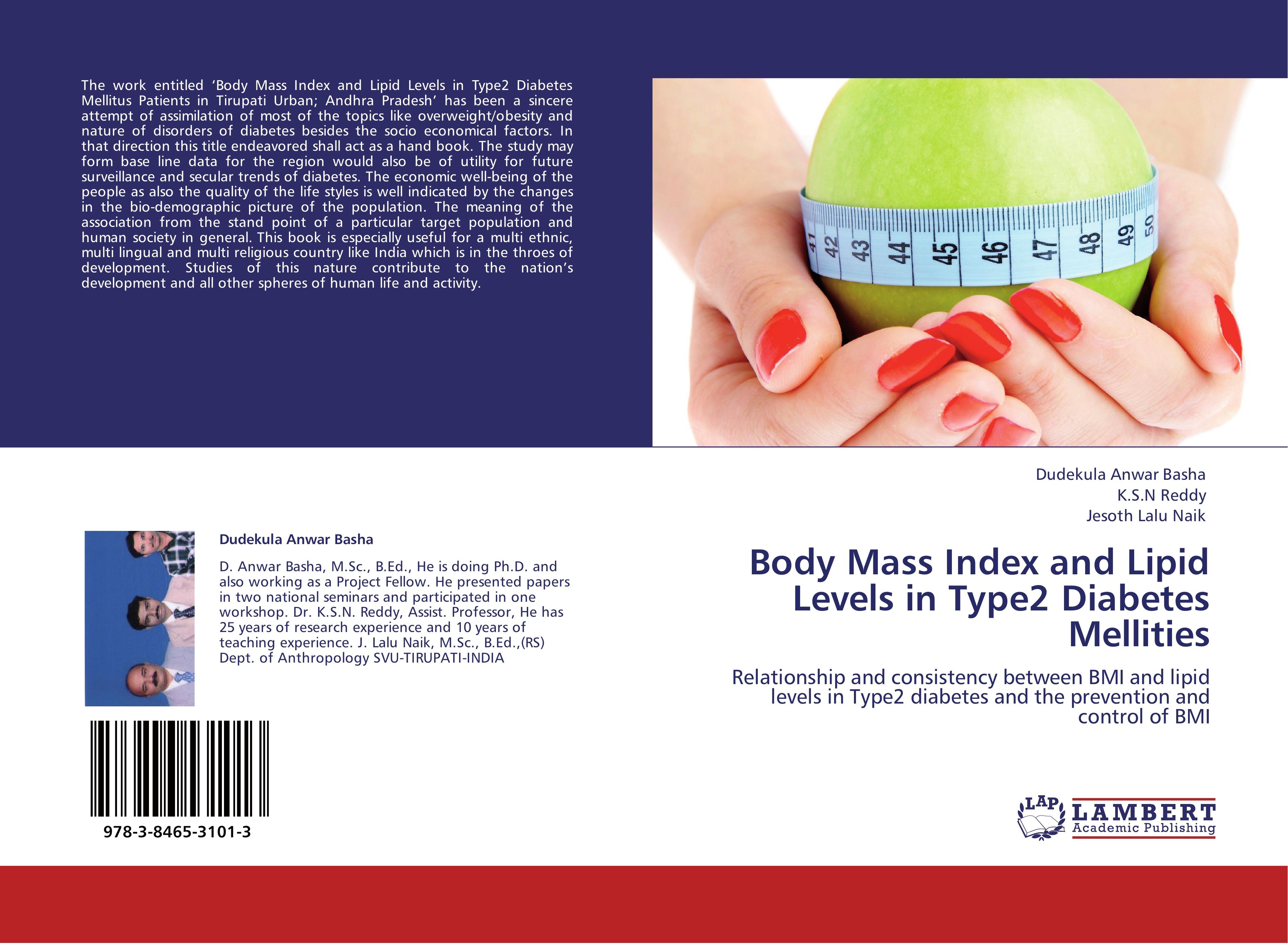 Body Mass Index and Lipid Levels in Type2 Diabetes Mellities - Dudekula Anwar Basha K.S.N Reddy Jesoth Lalu Naik