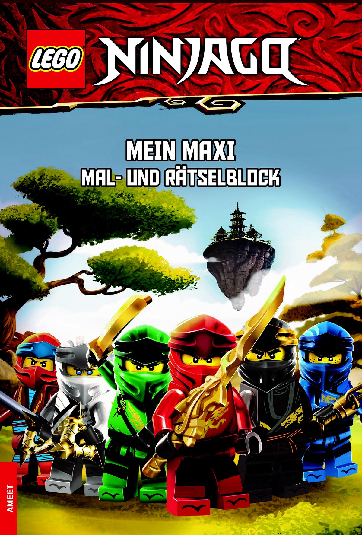 LEGO® NINJAGO® – Mein Maxi Mal  und Rätselblock