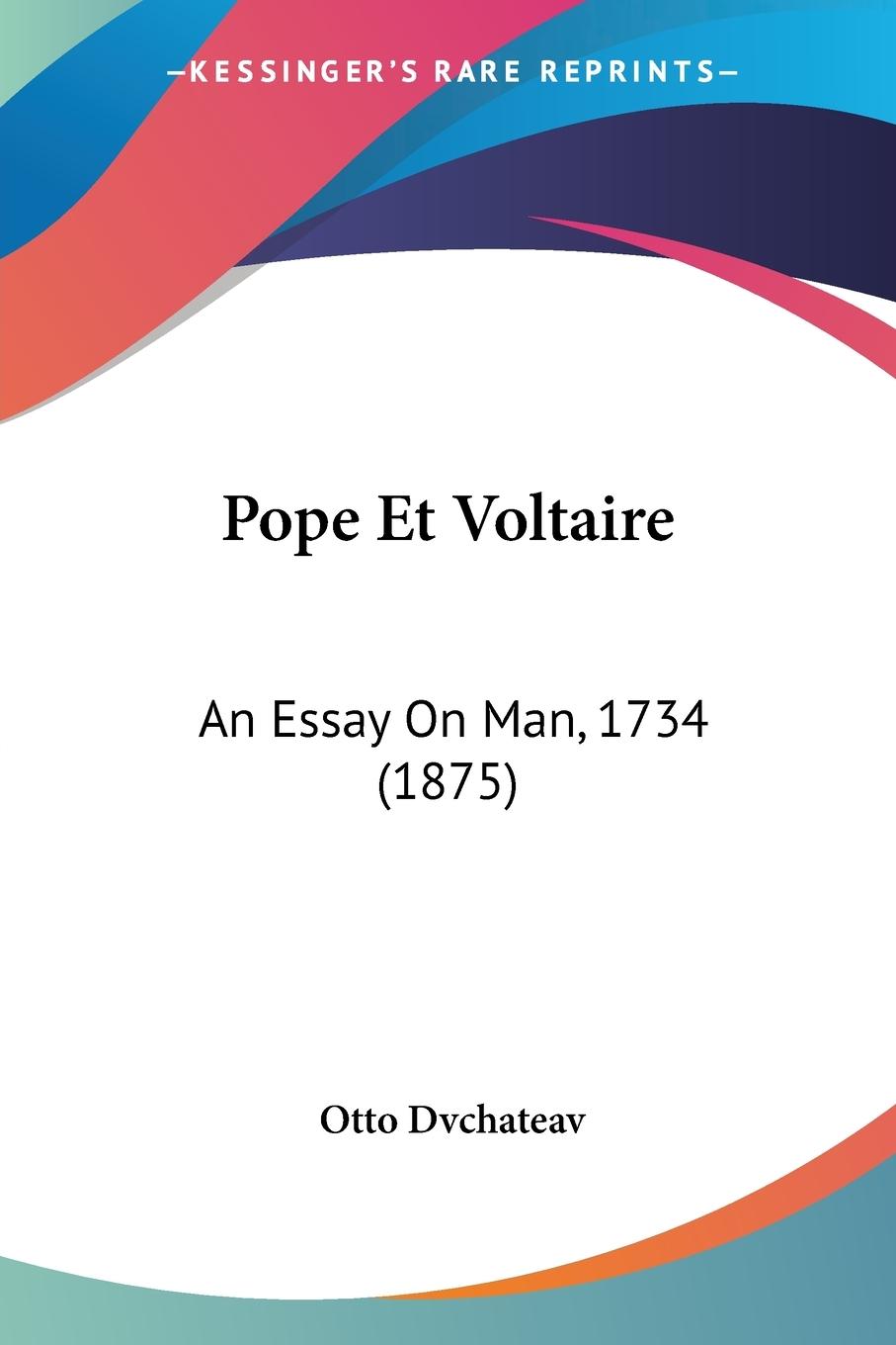Pope Et Voltaire - Dvchateav, Otto