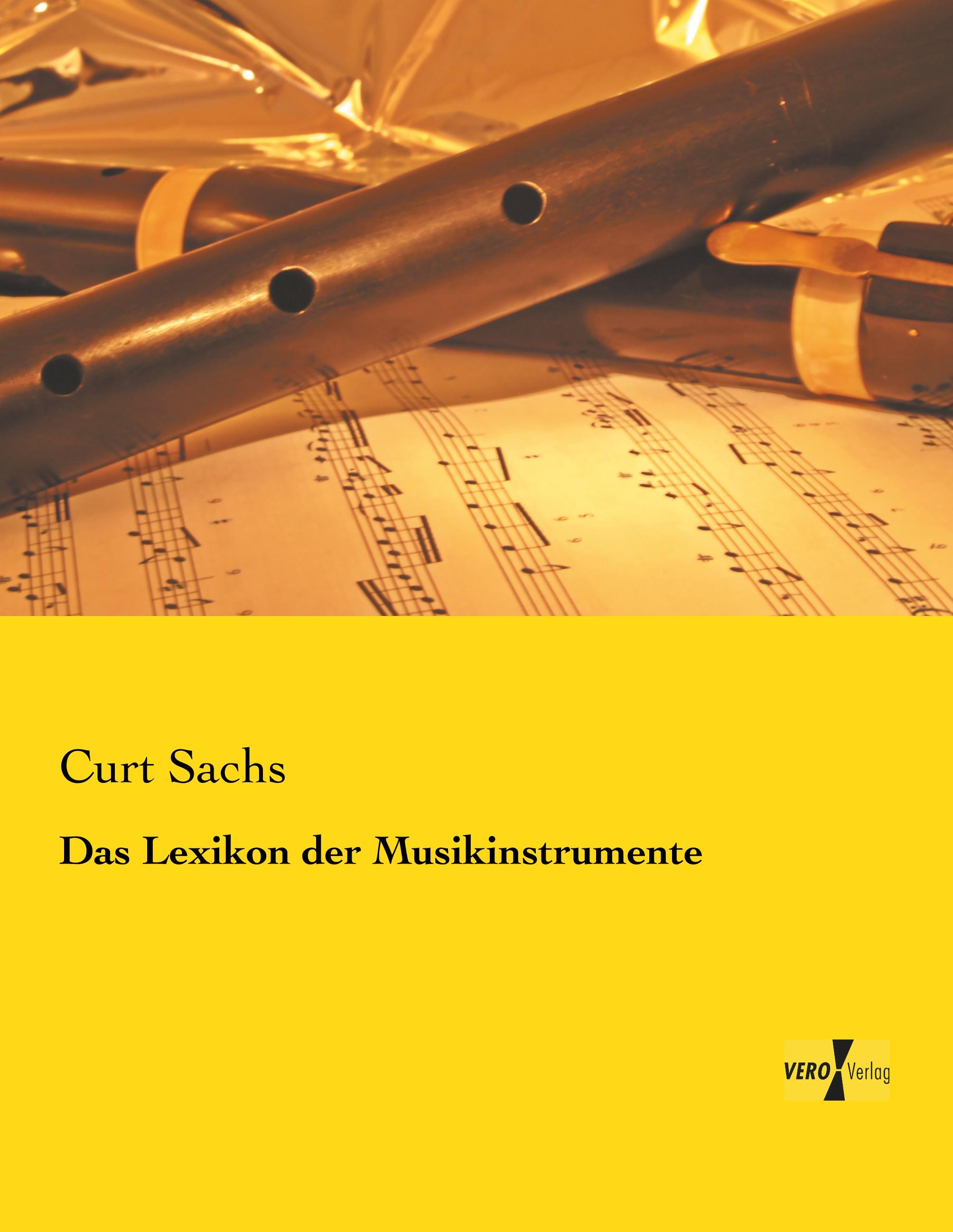 Das Lexikon der Musikinstrumente - Sachs, Curt