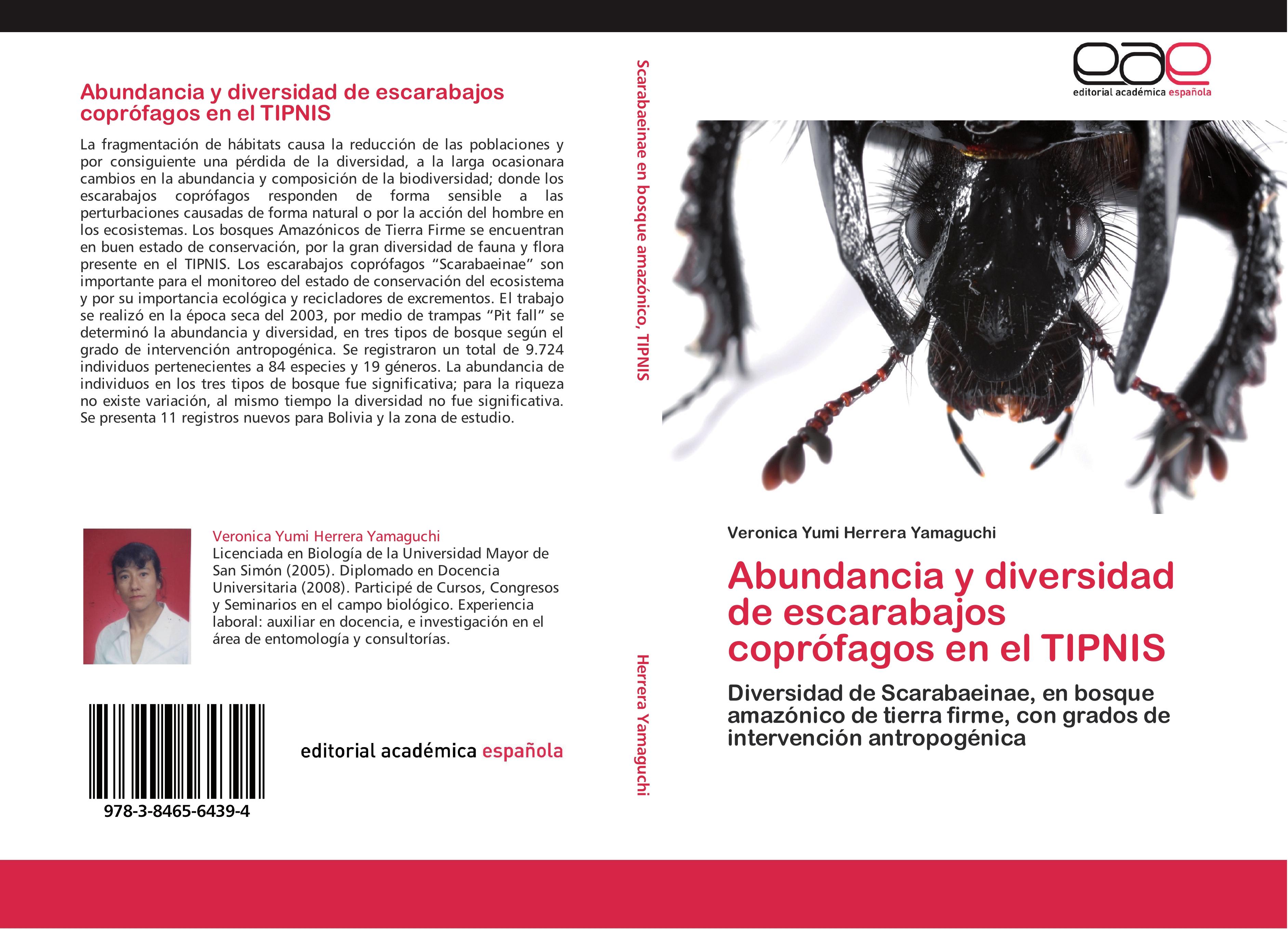 Abundancia y diversidad de escarabajos coprófagos en el TIPNIS - Veronica Yumi Herrera Yamaguchi