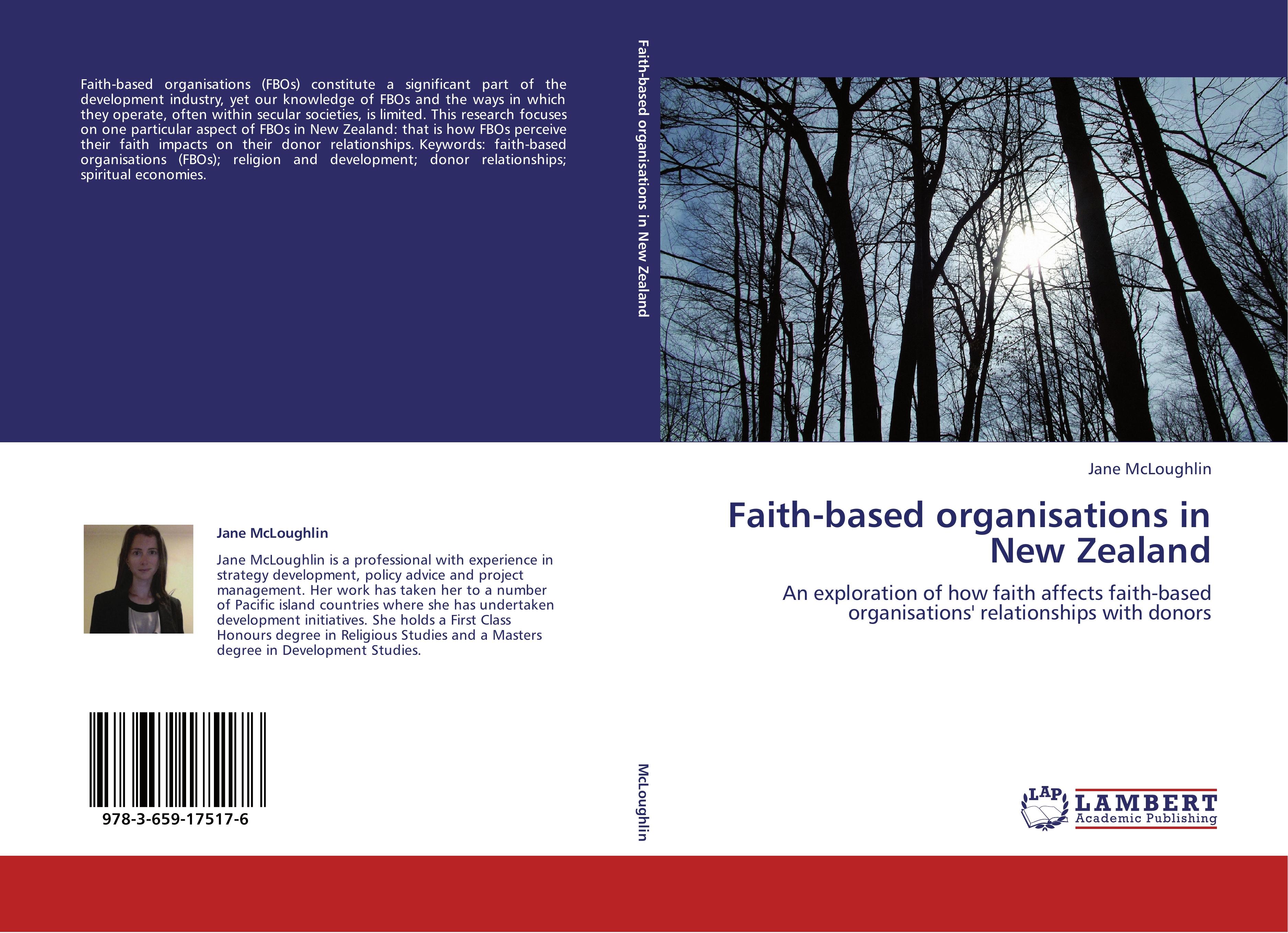 Faith-based organisations in New Zealand - Jane McLoughlin