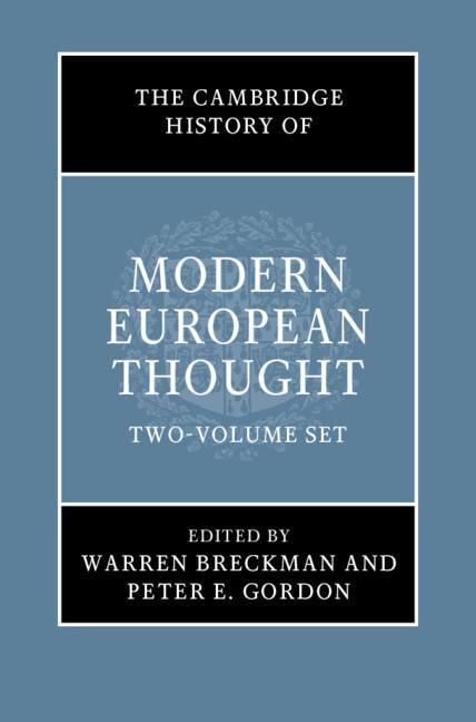 The Cambridge History of Modern European Thought 2 Volume Hardback Set - Breckman, Warren