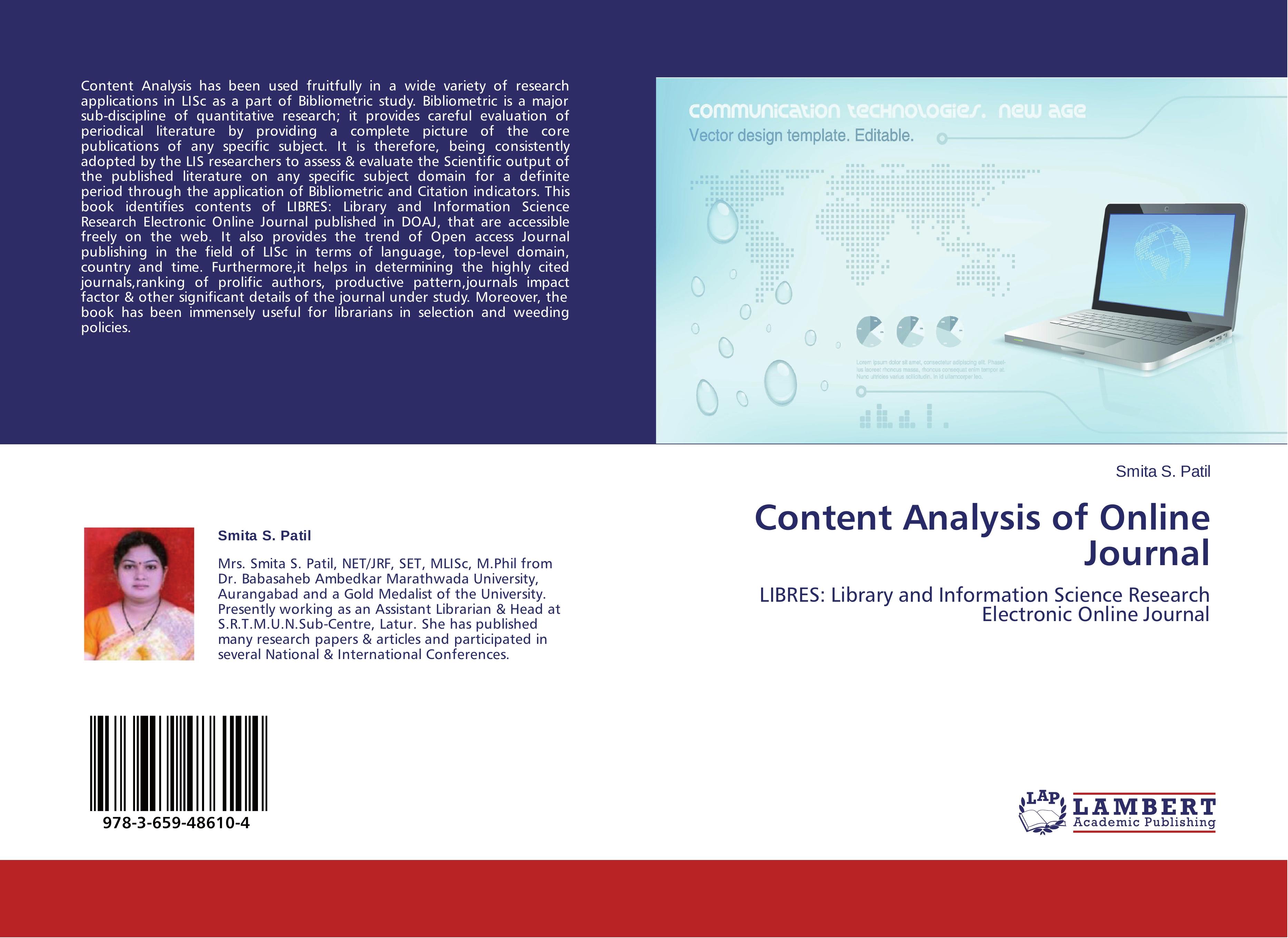 Content Analysis of Online Journal - Smita S. Patil
