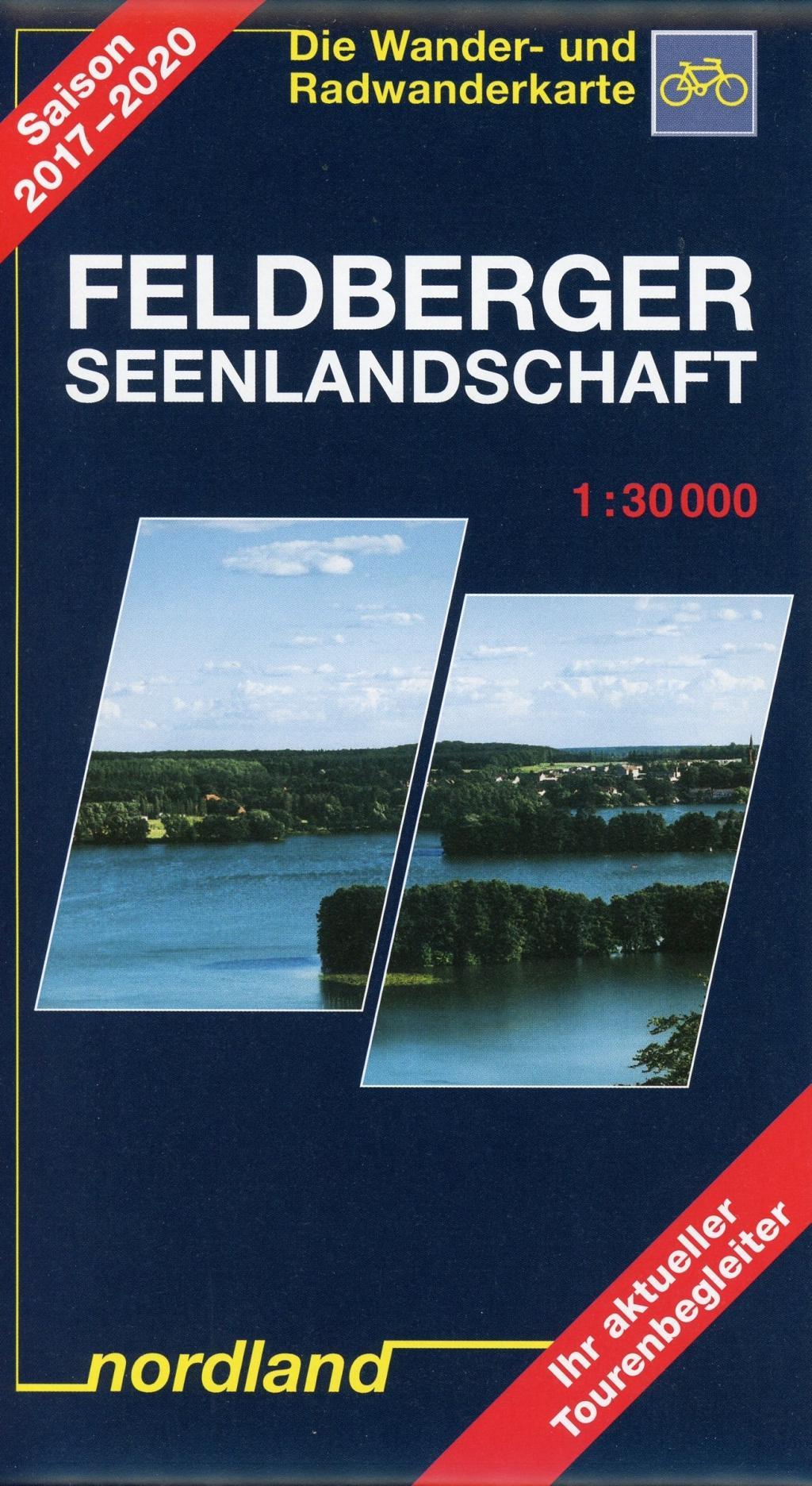 Nordland Karte Feldberger Seenlandschaft Kast, Peter Nordland Karte