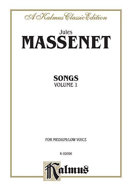 Songs, Vol 1: Medium/Low Voice (French Language Edition)
