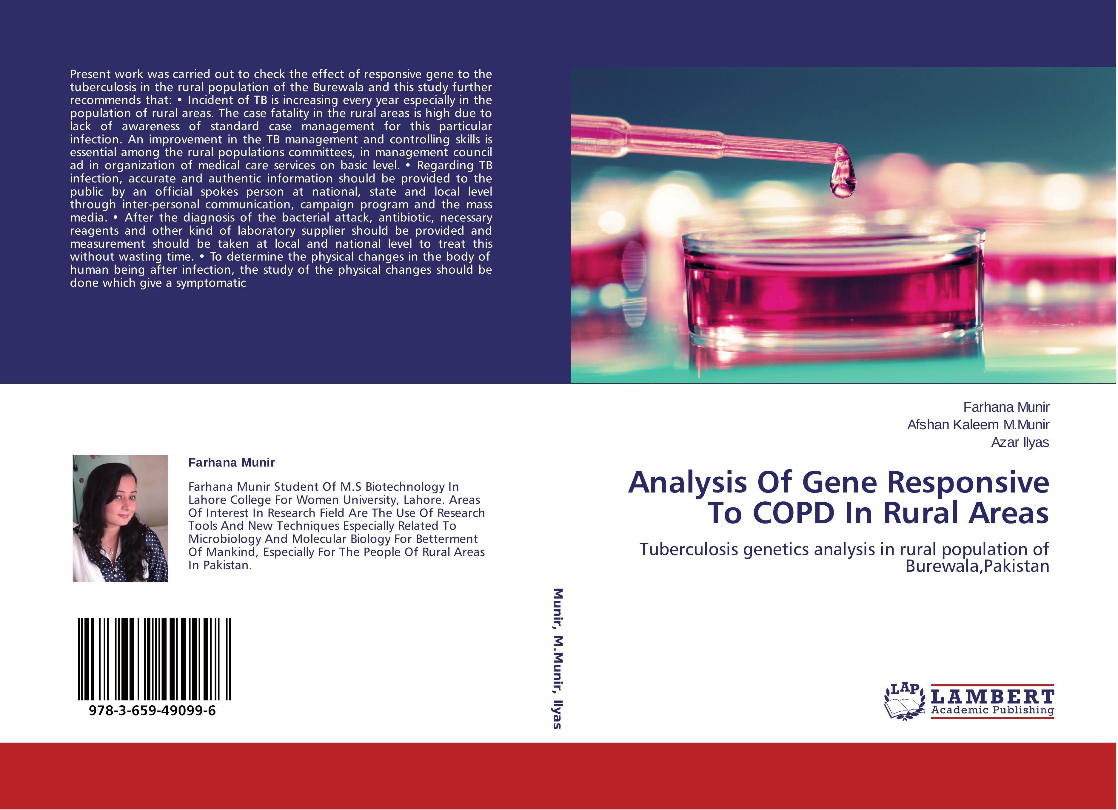 Analysis Of Gene Responsive To COPD In Rural Areas - Farhana Munir Afshan Kaleem M.Munir Azar Ilyas
