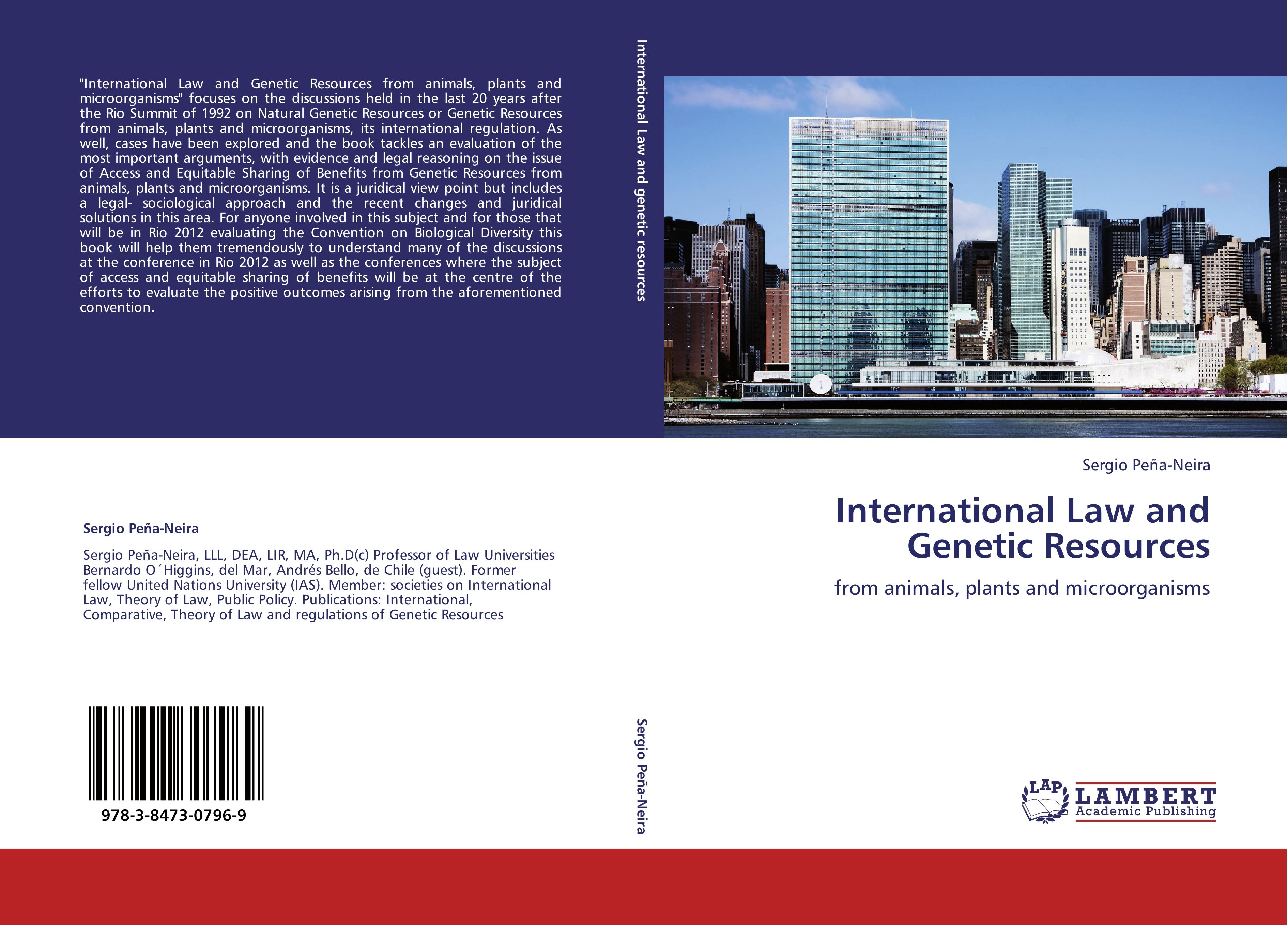 International Law and Genetic Resources - Sergio Peña-Neira