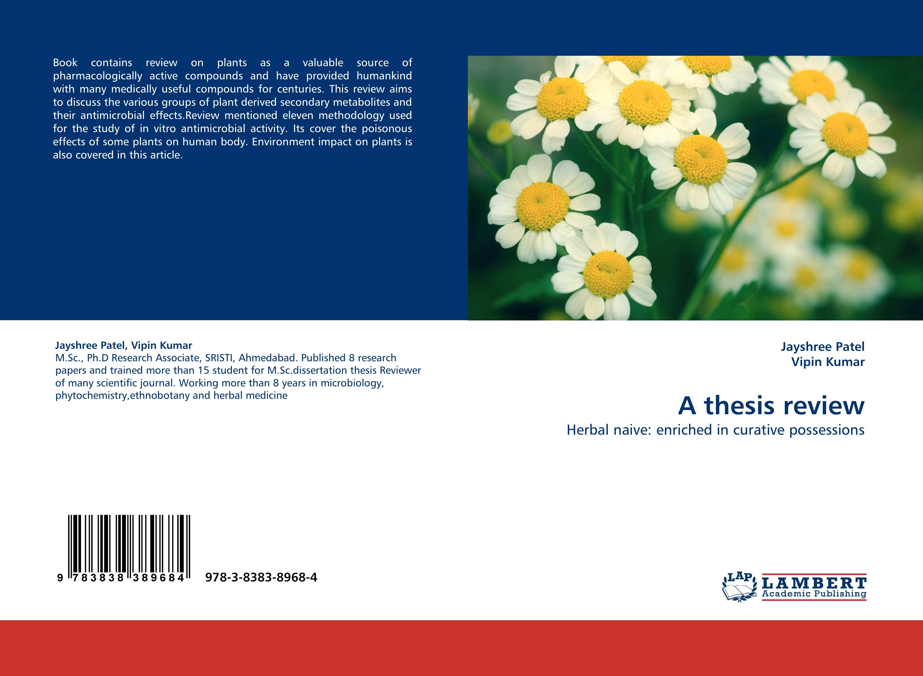A thesis review - Jayshree Patel Vipin Kumar