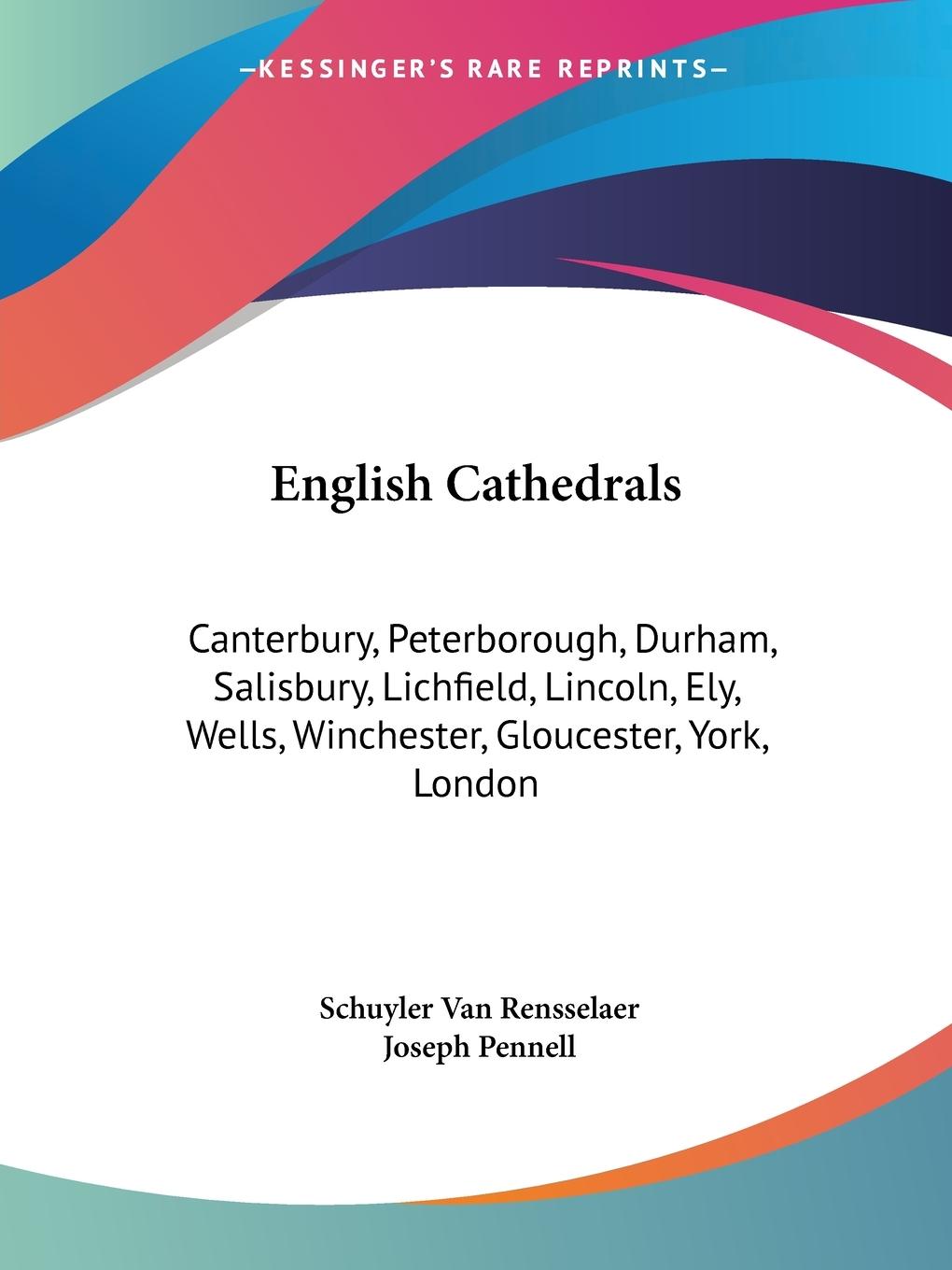 English Cathedrals - Rensselaer, Schuyler Van