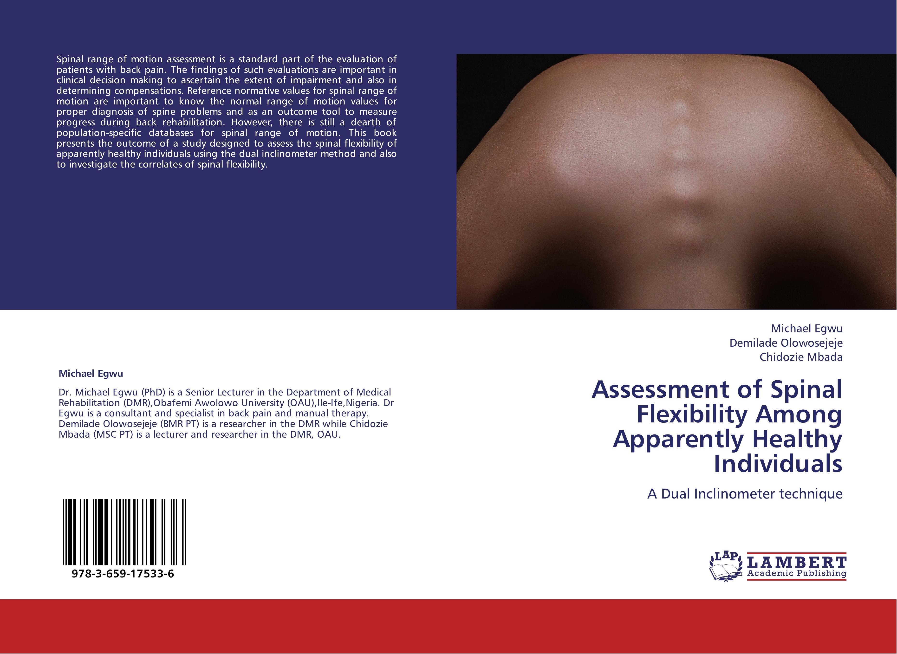 Assessment of Spinal Flexibility Among Apparently Healthy Individuals - Michael Egwu Demilade Olowosejeje Chidozie Mbada