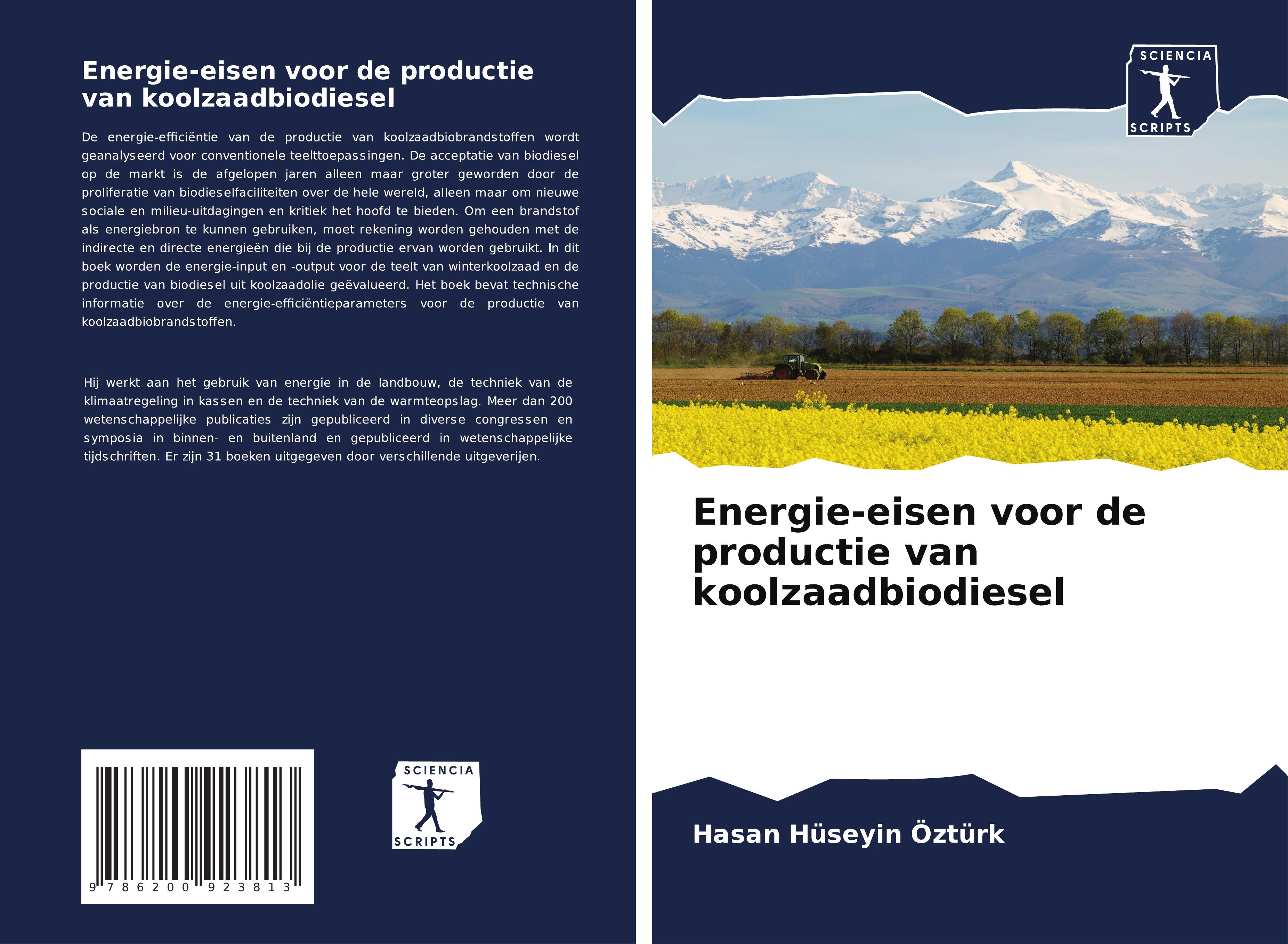 Energie-eisen voor de productie van koolzaadbiodiesel - Hueseyin Oeztuerk, Hasan