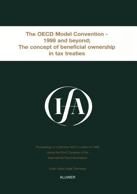 IFA THE OECD MODEL CONVENTION - International Fiscal Association (Ifa)