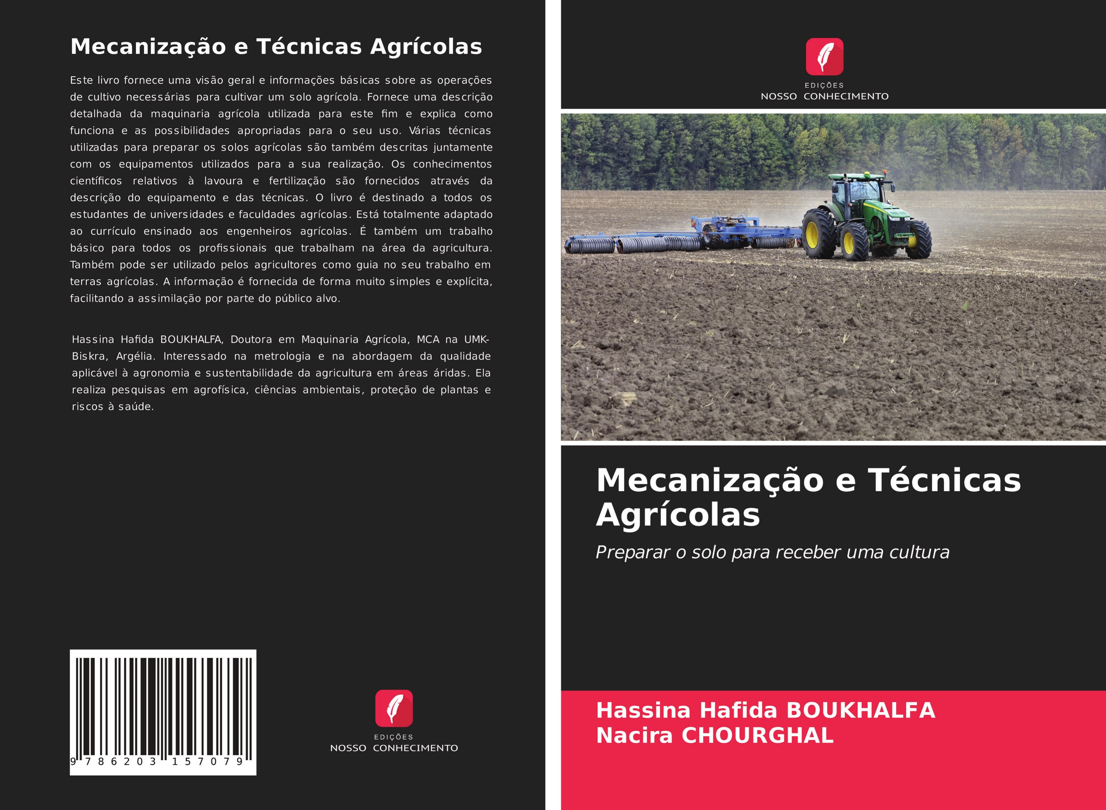 Mecanização e Técnicas Agrícolas - BOUKHALFA, Hassina Hafida CHOURGHAL, Nacira
