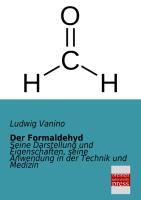 Der Formaldehyd - Vanino, Ludwig