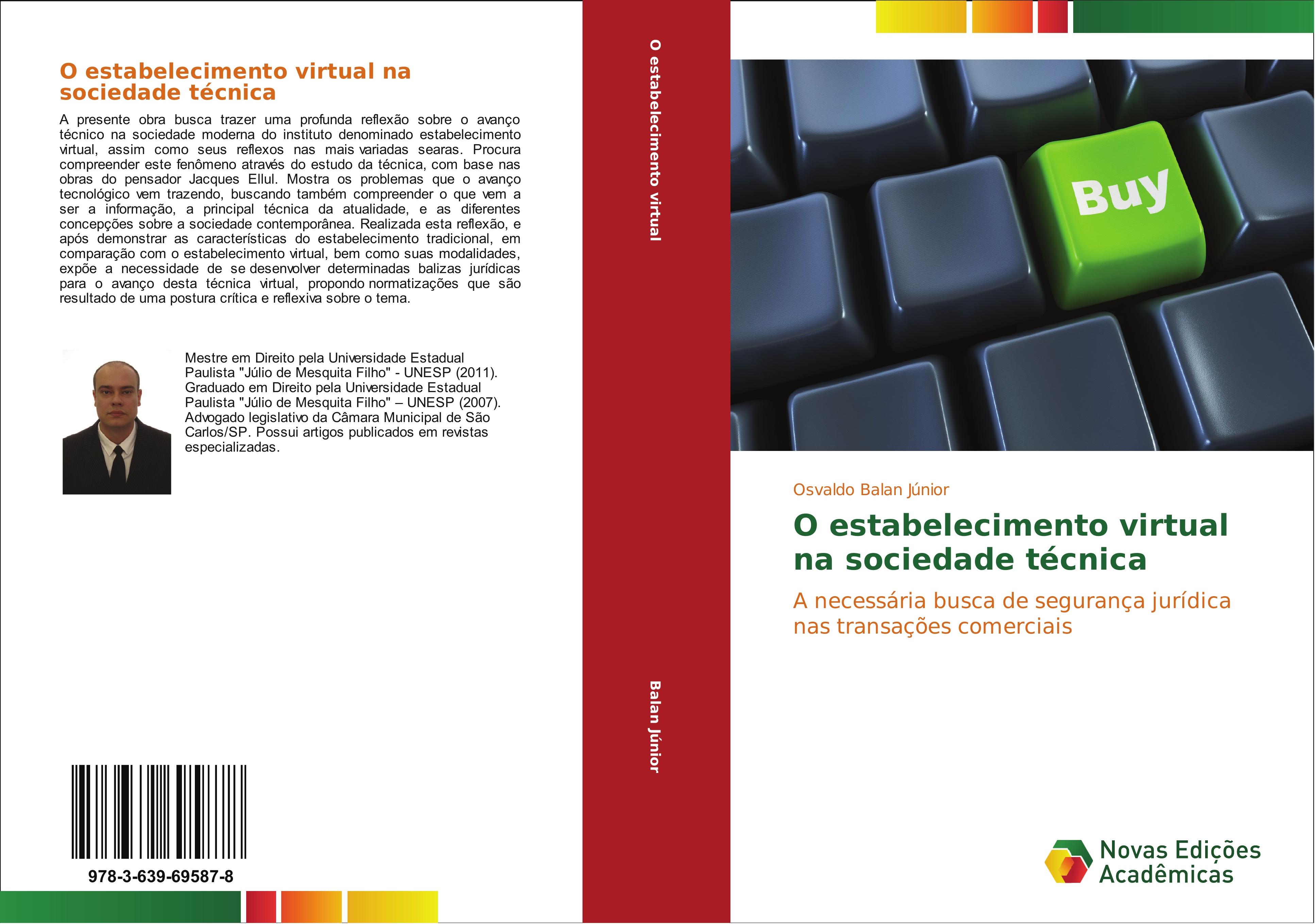 O estabelecimento virtual na sociedade técnica - Osvaldo Balan Júnior