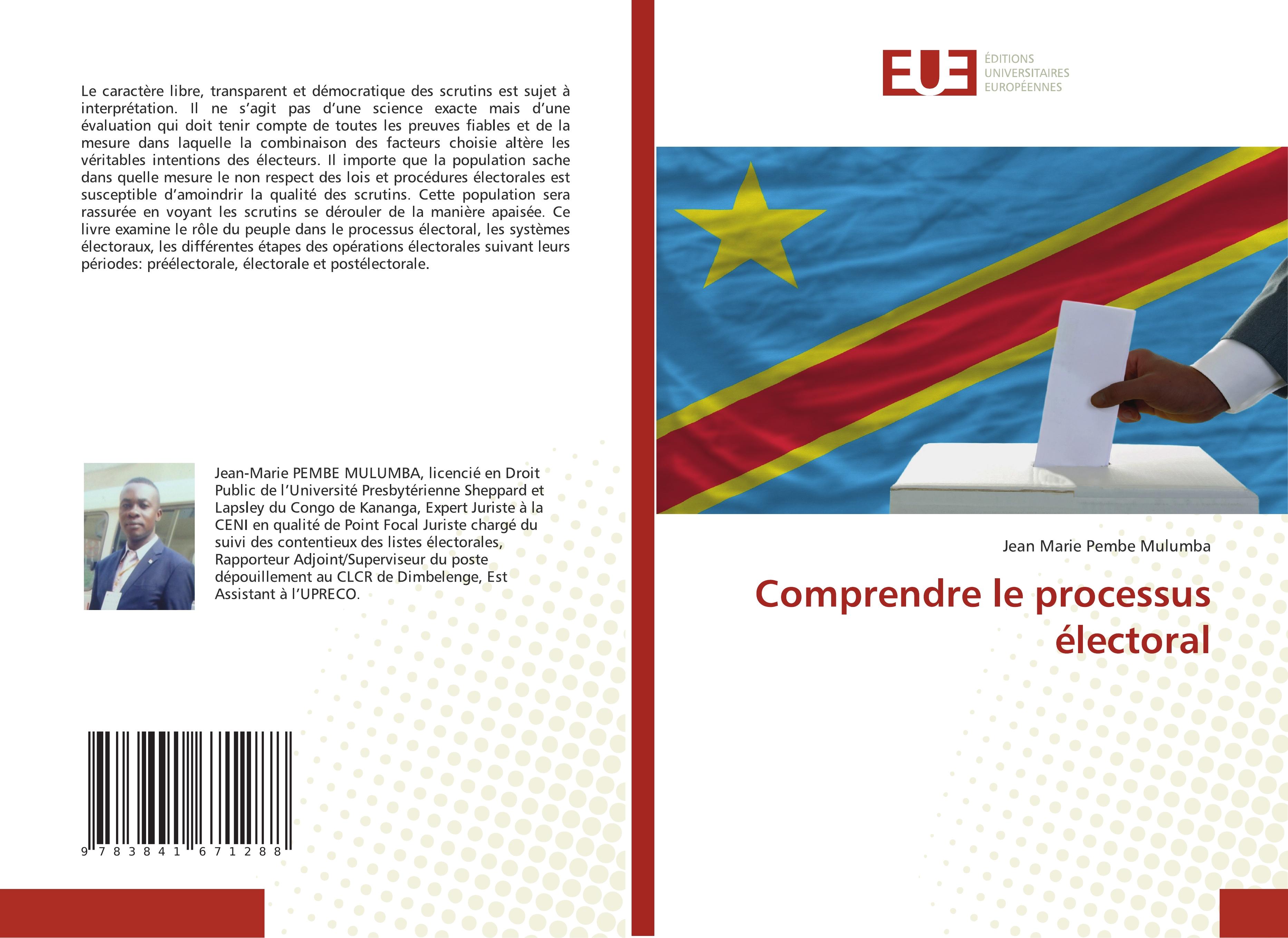 Comprendre le processus électoral - Jean Marie Pembe Mulumba
