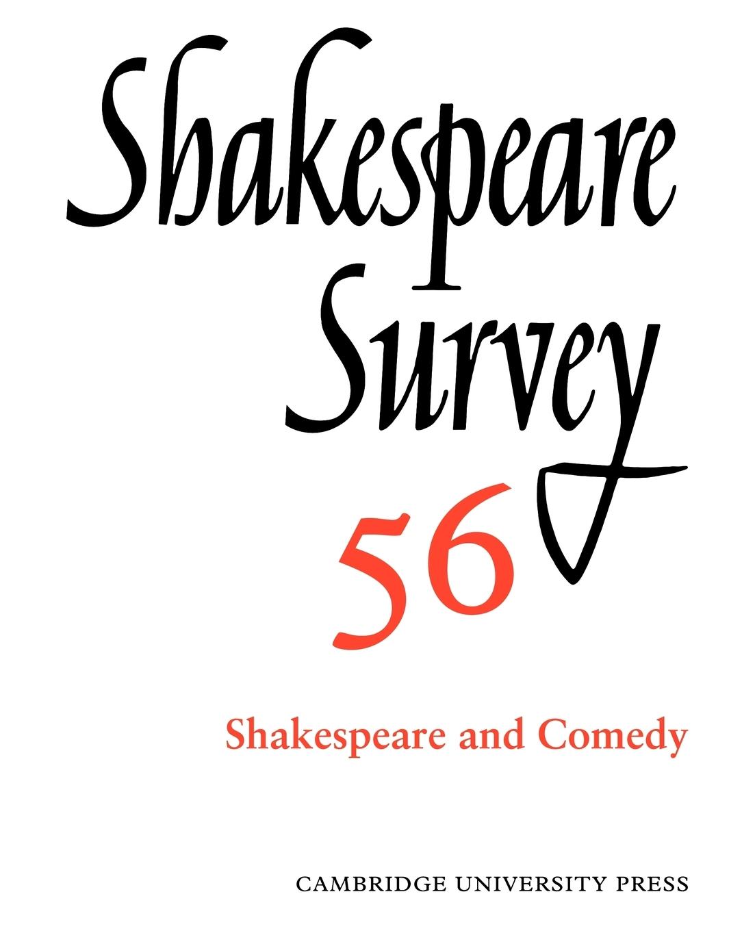 Shakespeare Survey - Holland, Peter