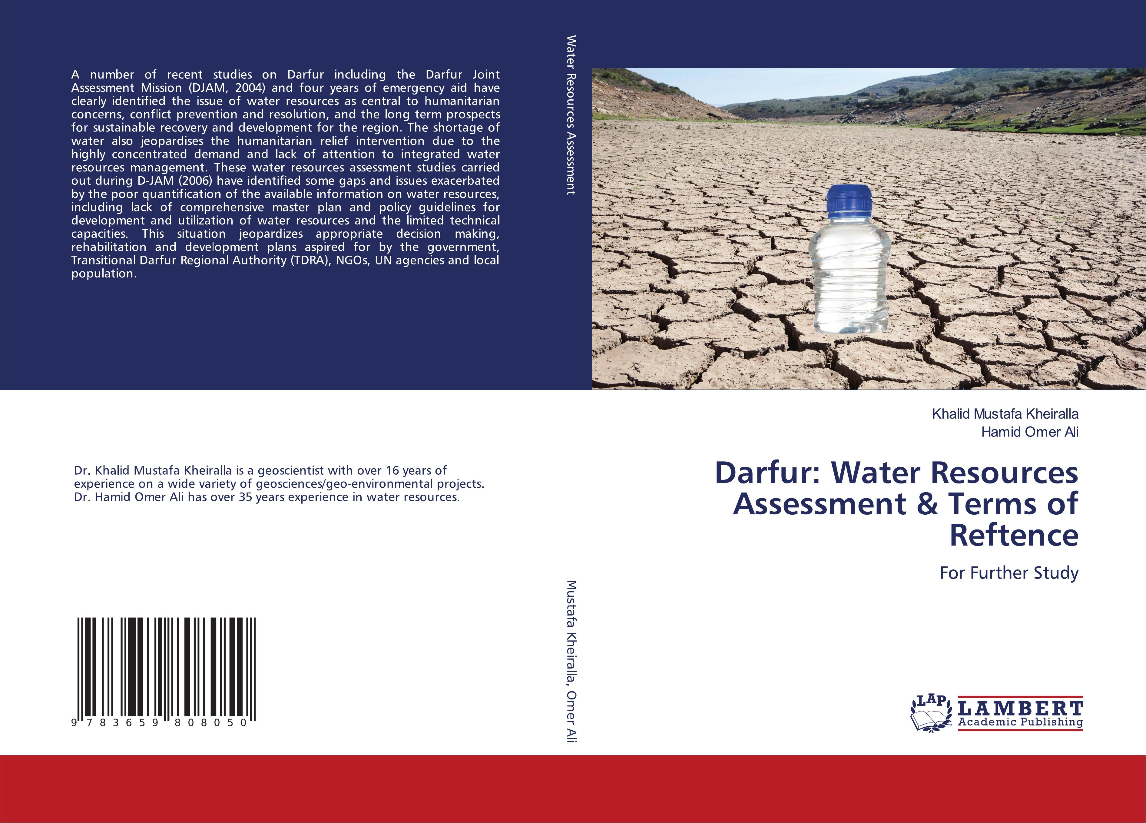 Darfur: Water Resources Assessment & Terms of Reftence - Khalid Mustafa Kheiralla Hamid Omer Ali