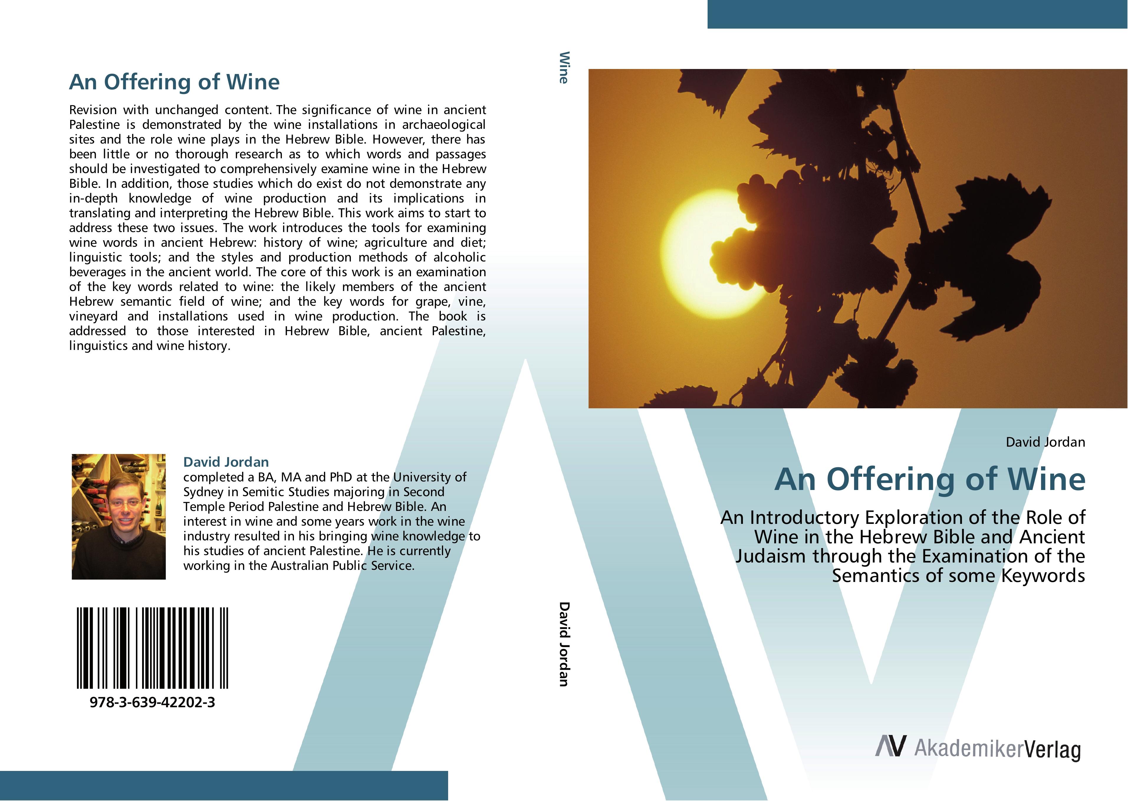 An Offering of Wine - David Jordan