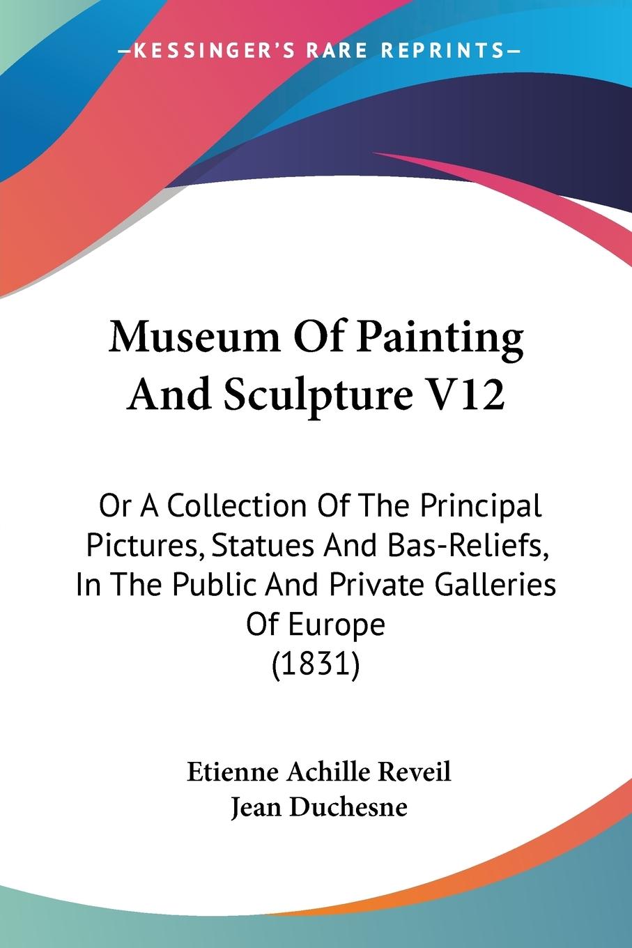 Museum Of Painting And Sculpture V12 - Reveil, Etienne Achille Duchesne, Jean