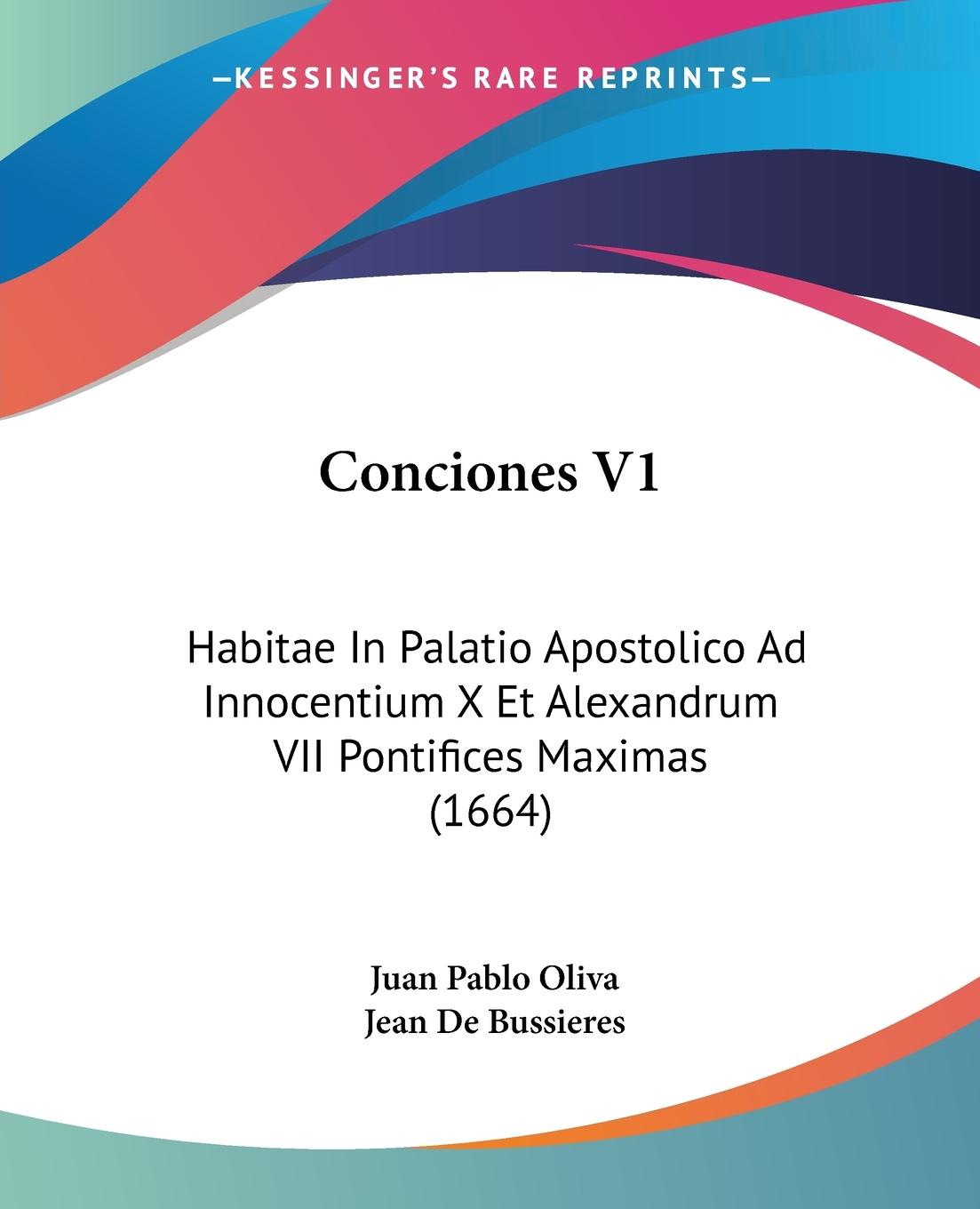 Conciones V1 - Oliva, Juan Pablo Bussieres, Jean De