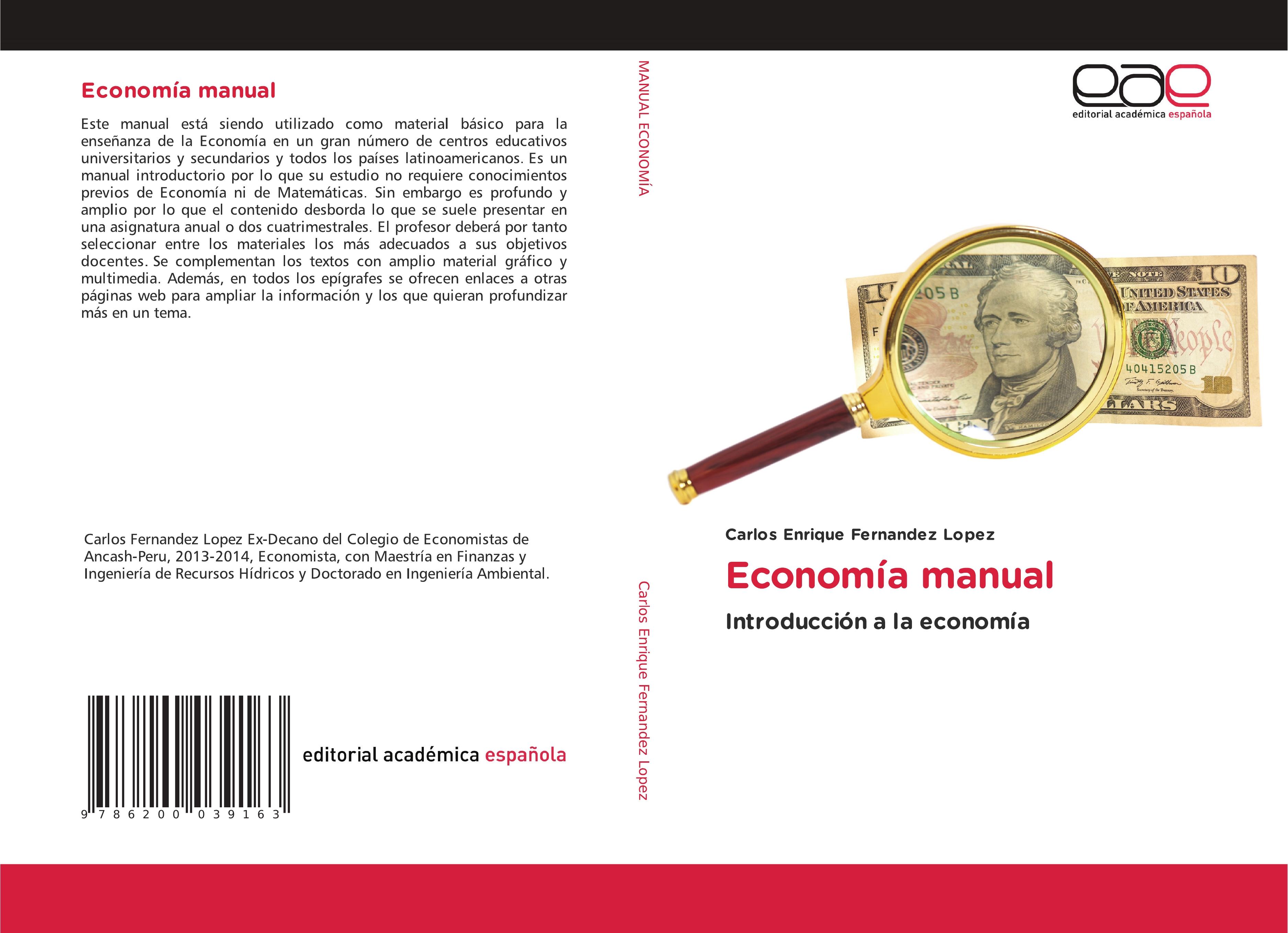 Economía manual - Carlos Enrique Fernandez Lopez