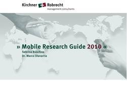 Mobile Research Guide 2010 - Buschow, Sabrina Olavarria, Marco