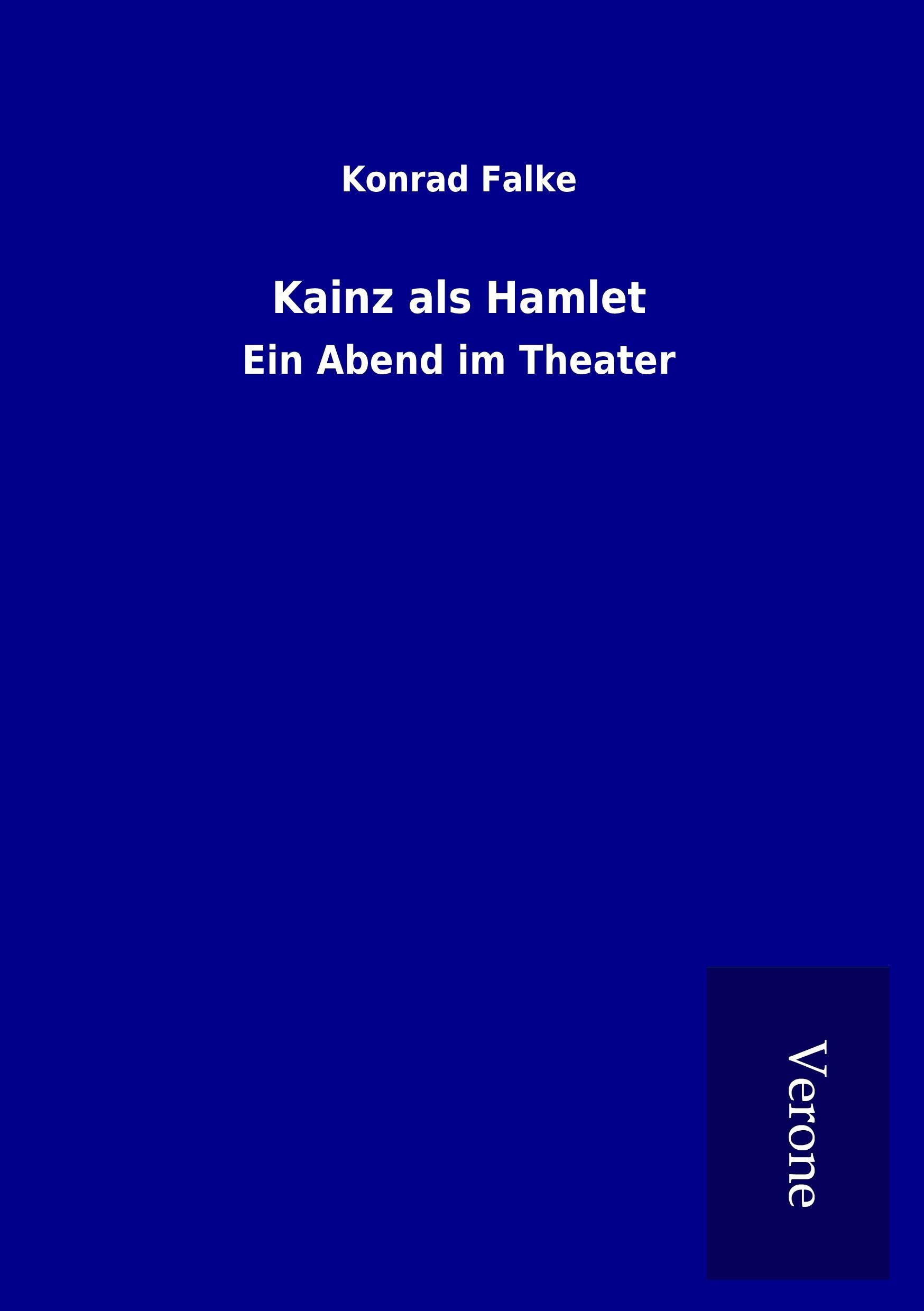 Kainz als Hamlet - Falke, Konrad
