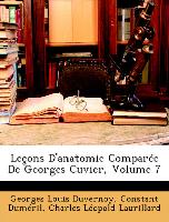 Leçons D anatomie Comparée De Georges Cuvier, Volume 7 - Duvernoy, Georges Louis Duméril, Constant Laurillard, Charles Léopold