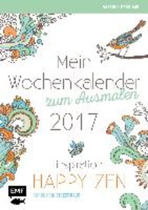 Amazon.co.jp: Mein Wochenkalender zum Ausmalen 2017