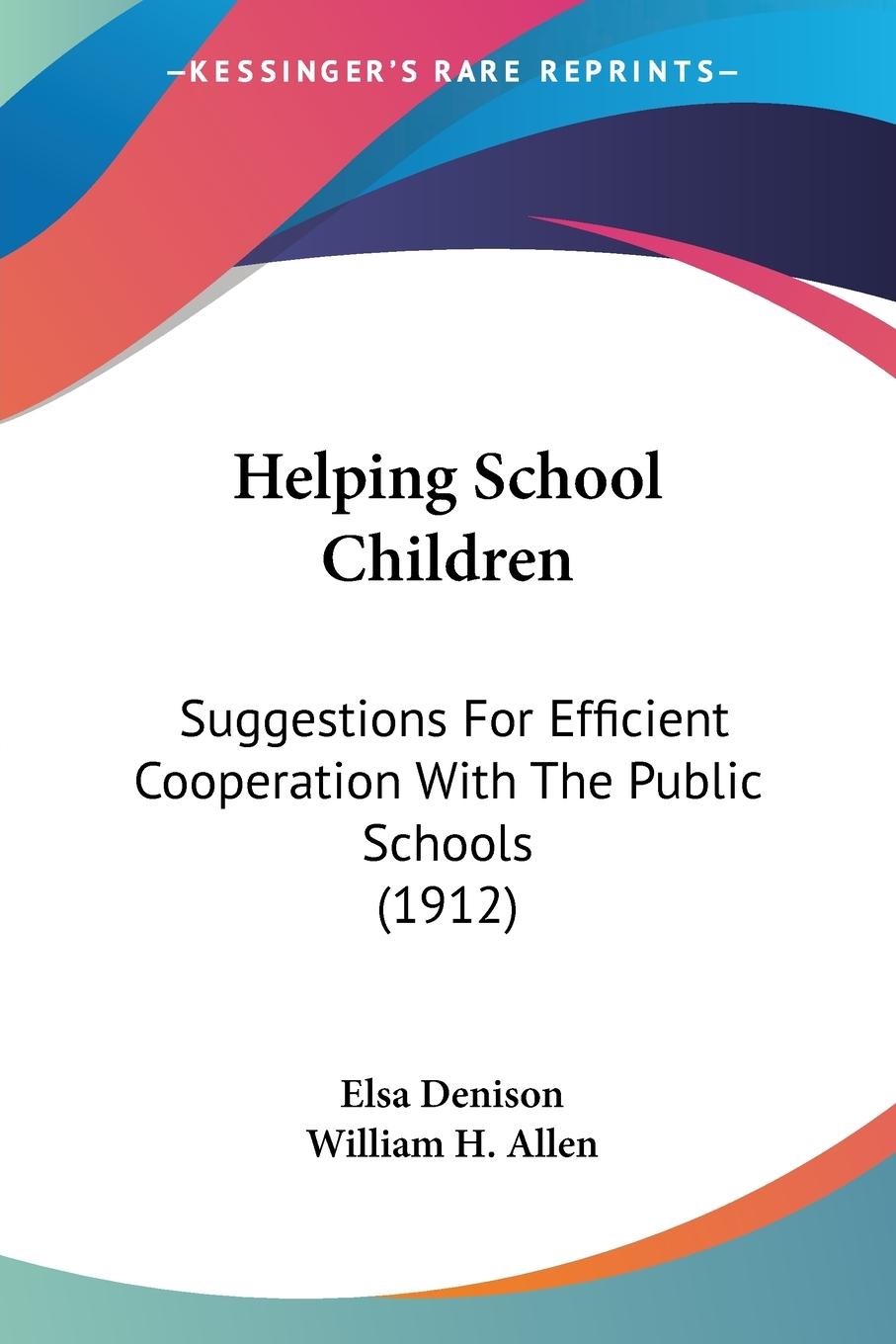 Helping School Children - Denison, Elsa