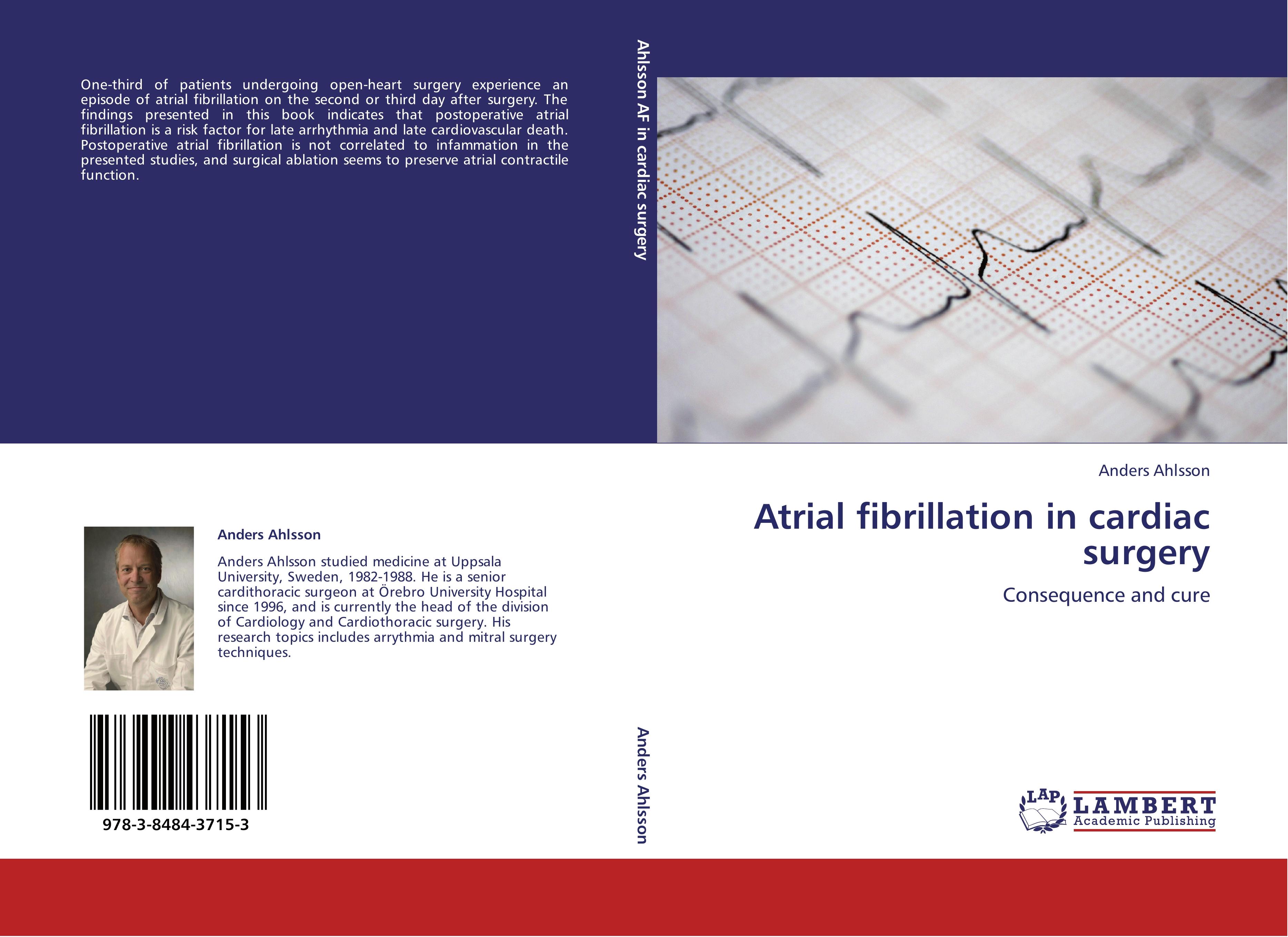 Atrial fibrillation in cardiac surgery - Anders Ahlsson