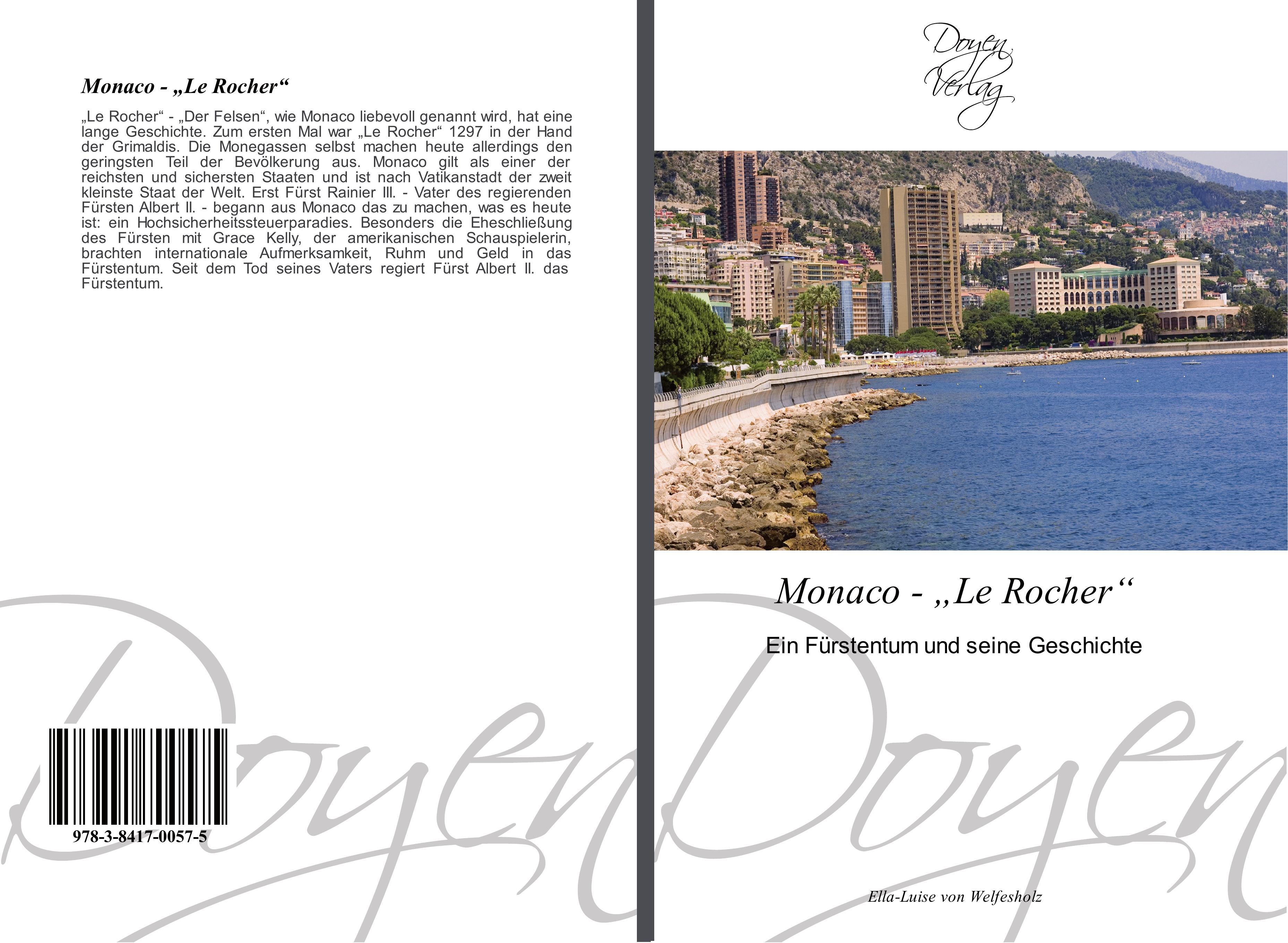 Monaco -  Le Rocher - Welfesholz, Ella-Luise von