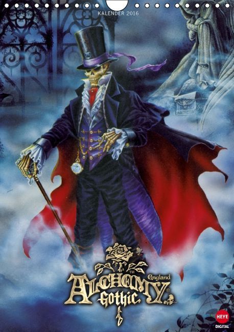 Alchemy Gothic Wandkalender 2016 Din A4 Hoch 79686497 18 45