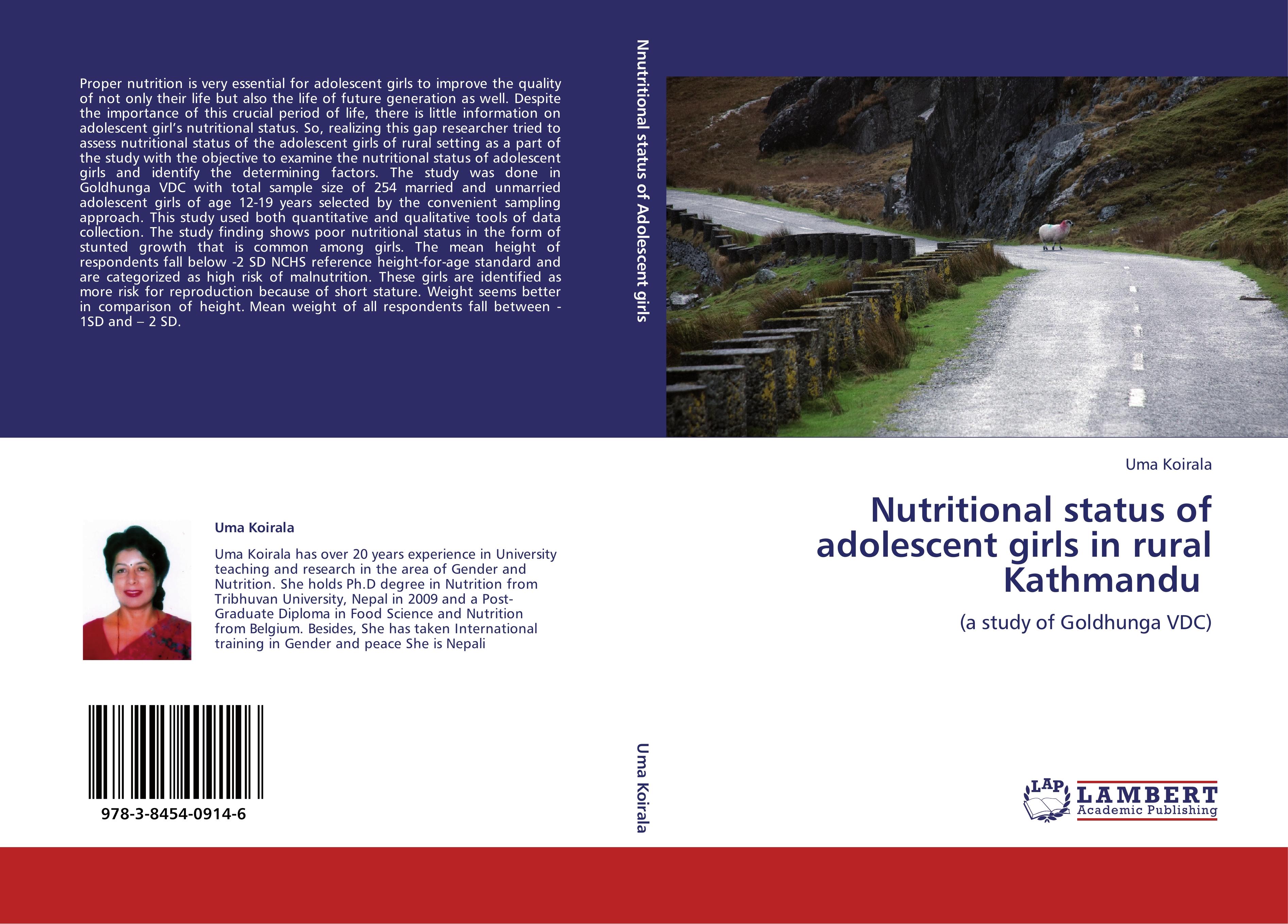 Nutritional status of adolescent girls in rural Kathmandu - Uma Koirala
