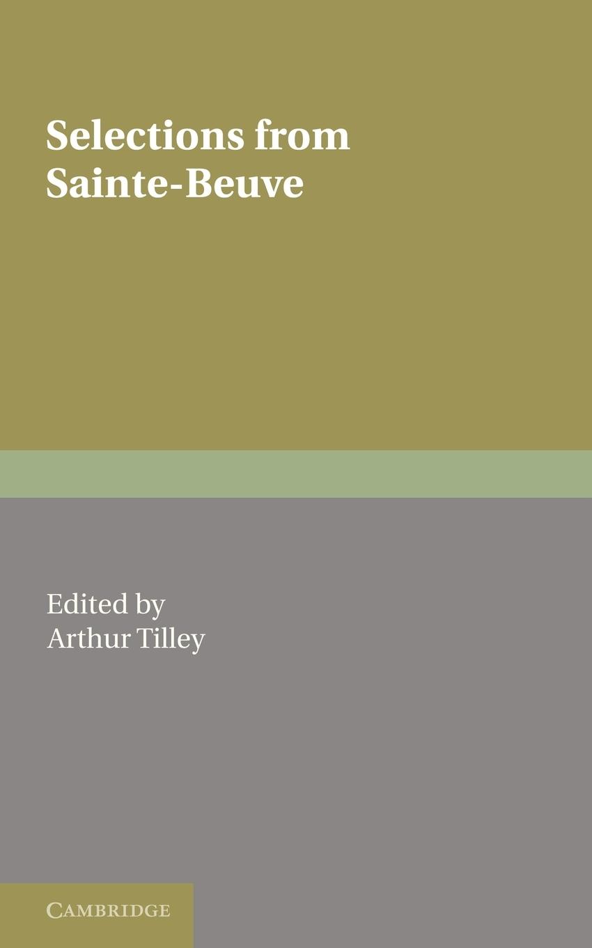 Selections from Sainte-Beuve - Sainte-Beuve, Charles Augustin