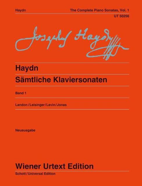 Saemtliche Klaviersonaten. Bd.1 - Haydn, Joseph
