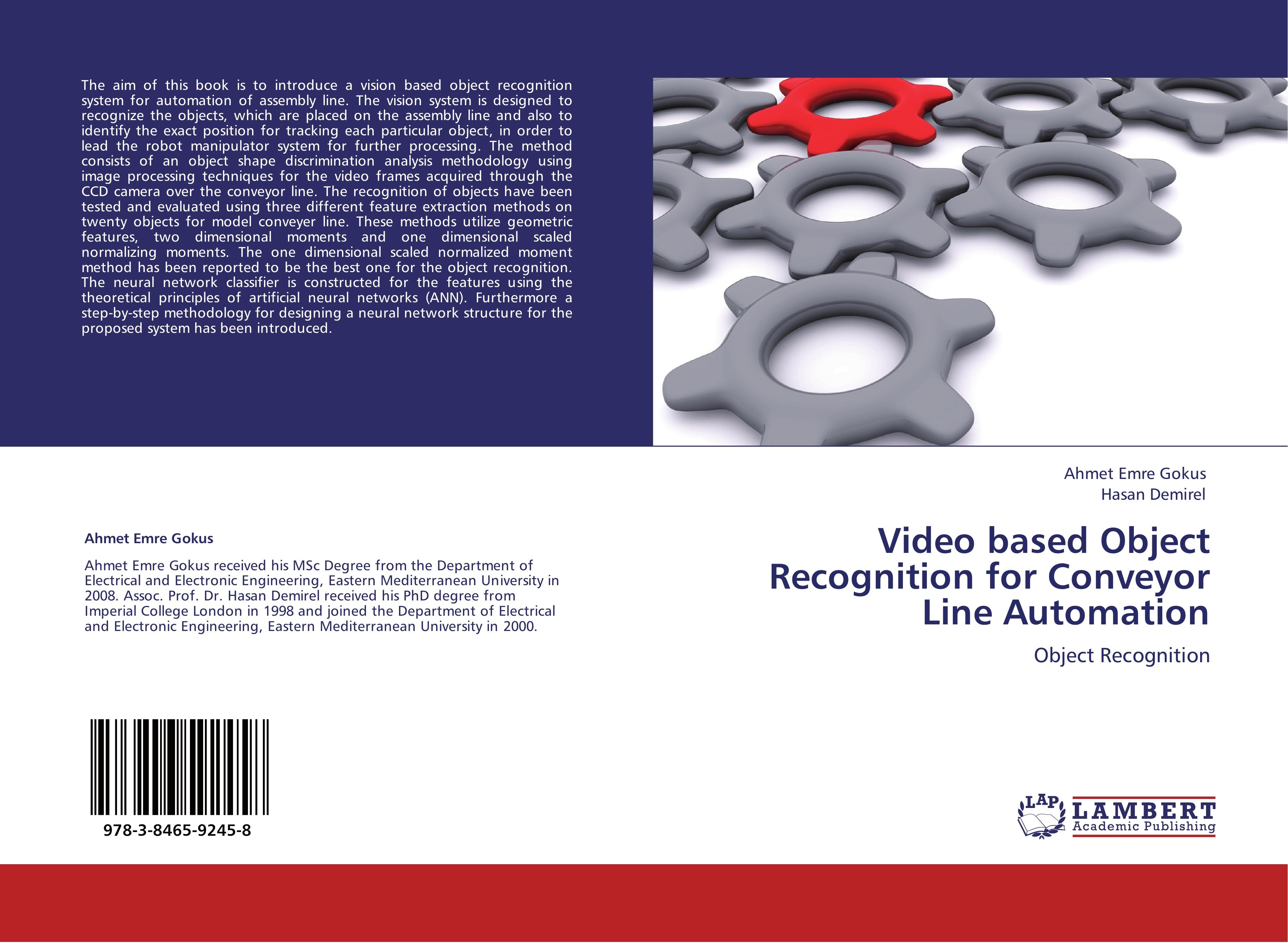 Video based Object Recognition for Conveyor Line Automation - Ahmet Emre Gokus Hasan Demirel
