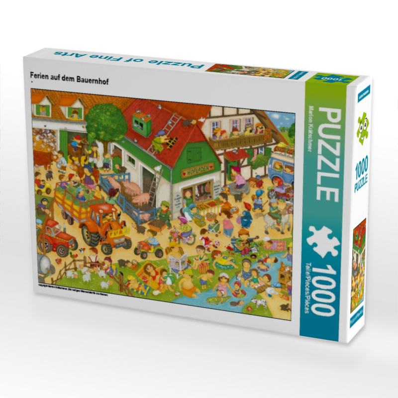 4059478818750 Frühling in Dachau 1000 Teile Puzzle quer