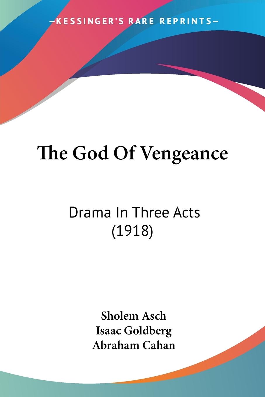 The God Of Vengeance - Asch, Sholem