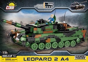 Cobi 2618 Leopard 2 A4 Bausatz 864 Teile 1 Figur 