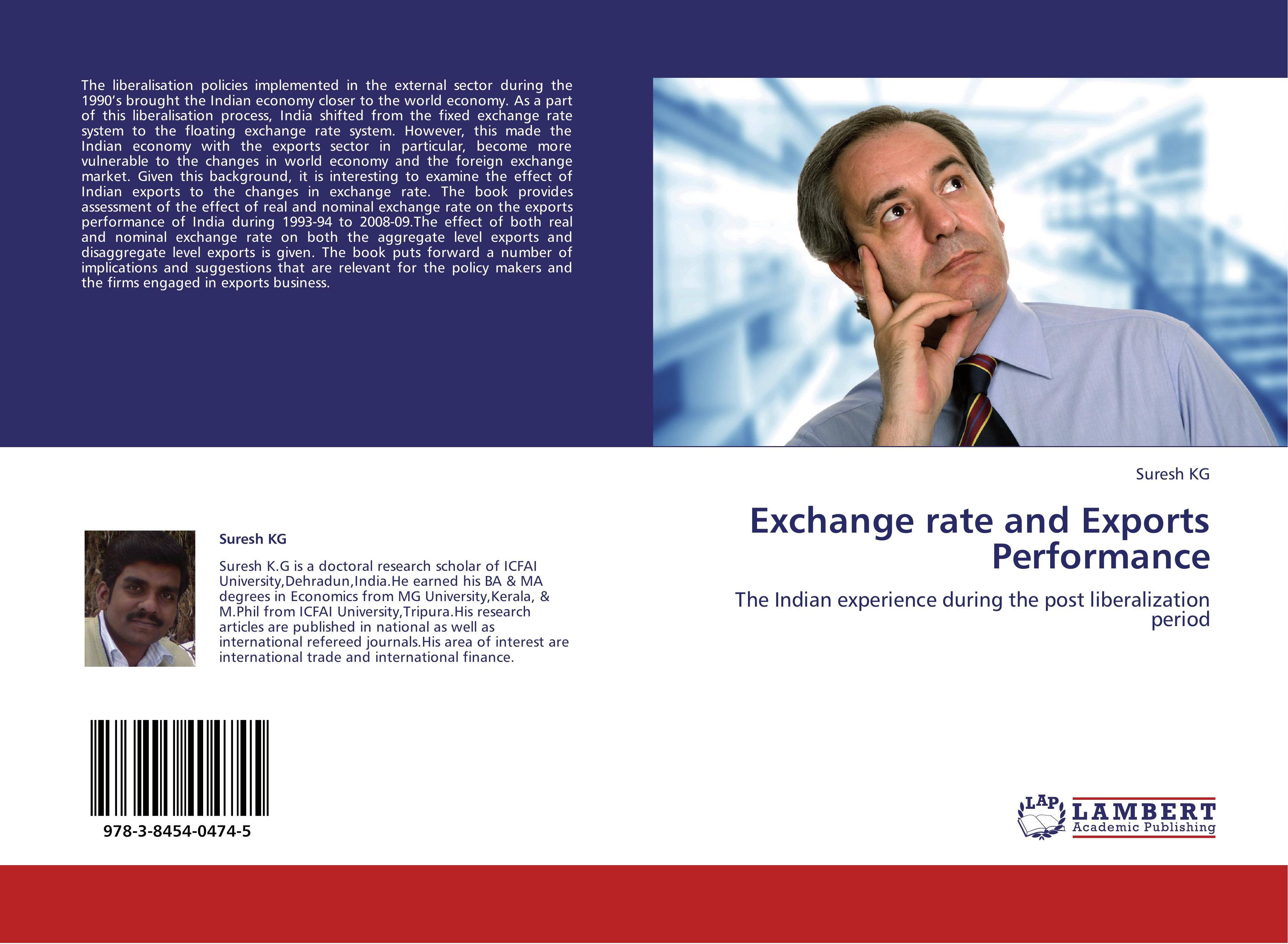 Exchange rate and Exports Performance - Suresh KG