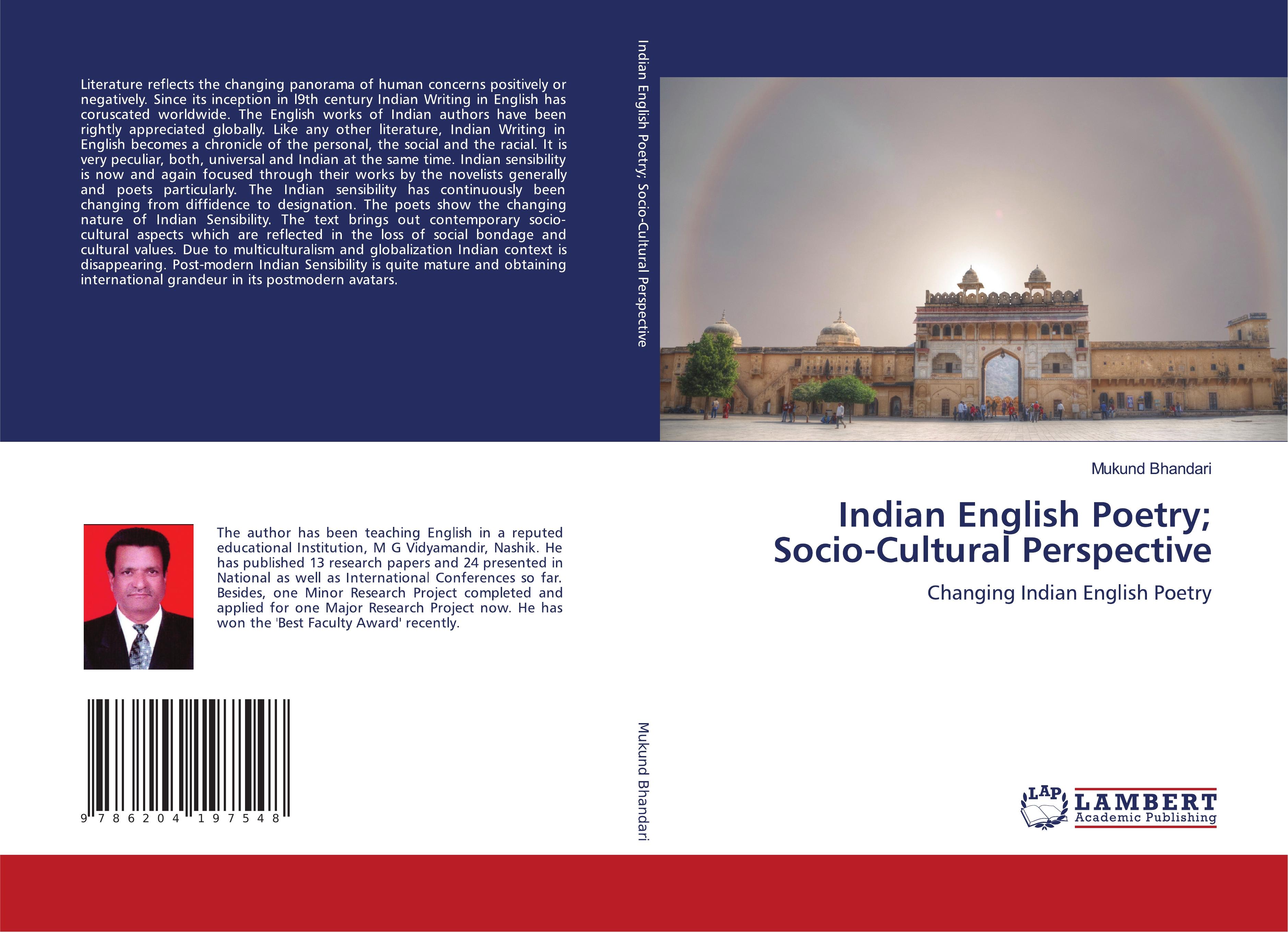 Indian English Poetry Socio-Cultural Perspective