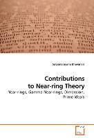 Contributions to Near-ring Theory - Satyanarayana Bhavanari